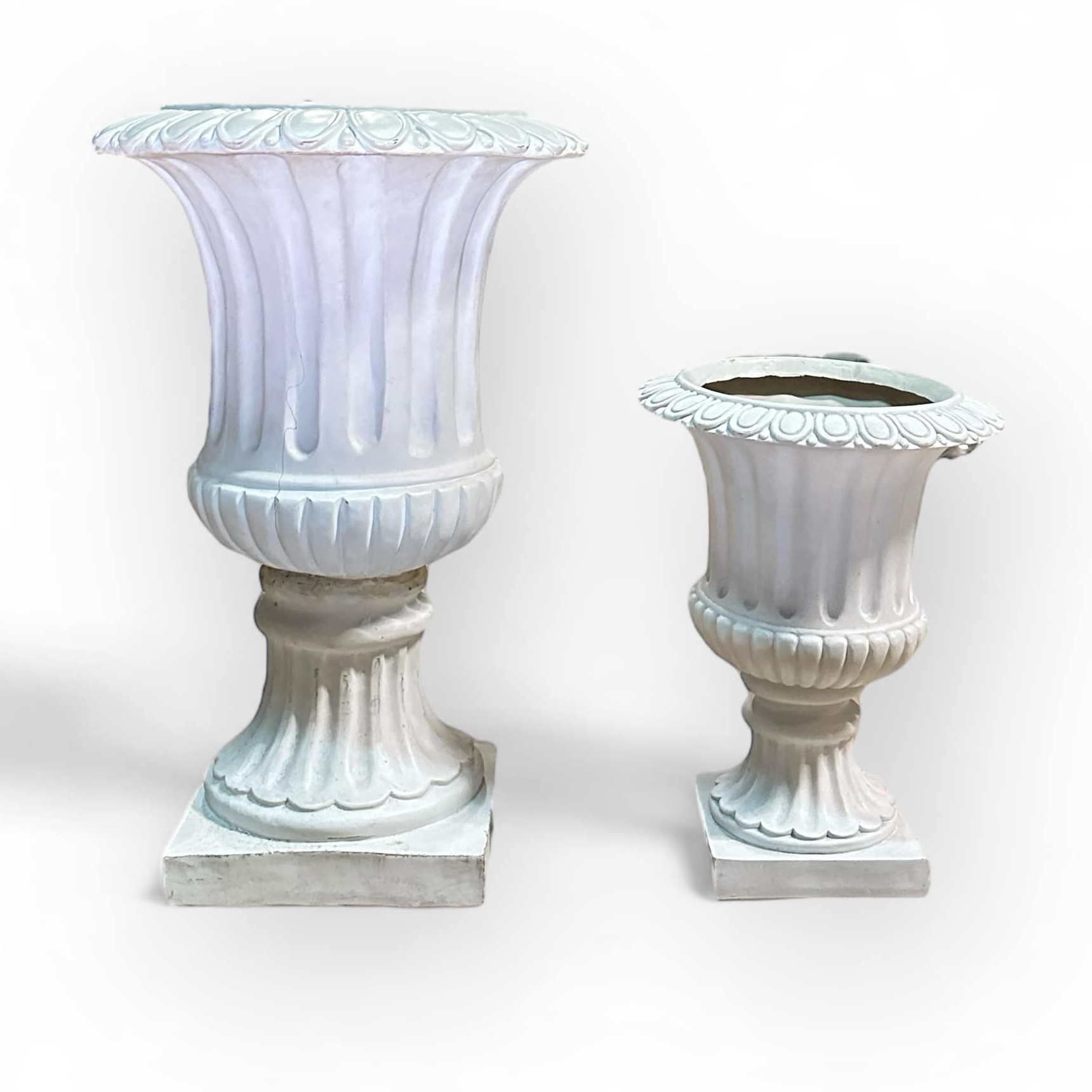 Ваза-кашпо паркова біла VA-489