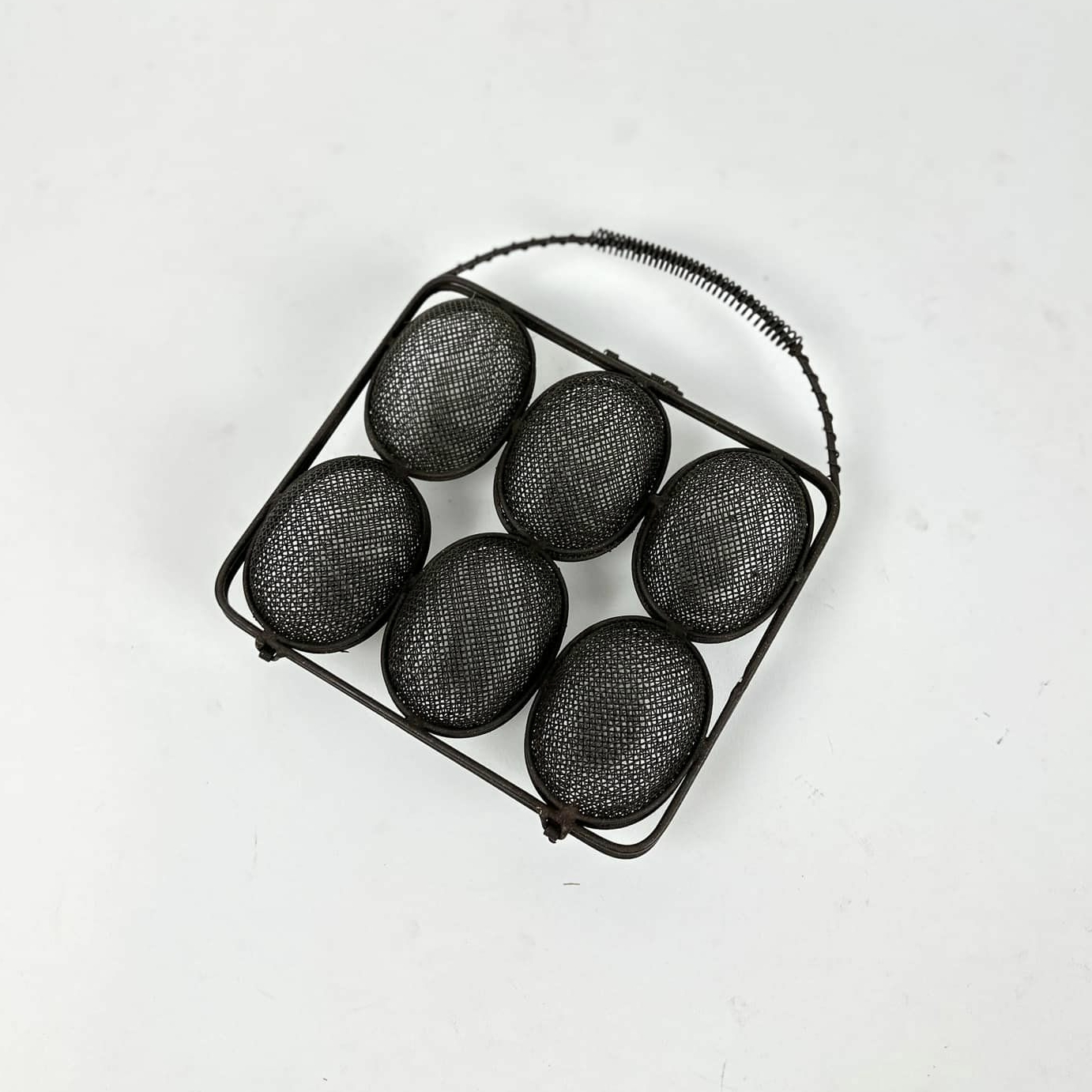 Лоток для яєць метал вінтаж KD-089