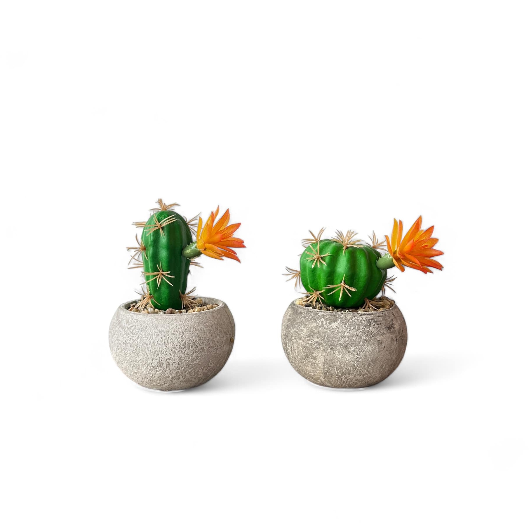 Кактус штучний в бетонному кашпо FW-255