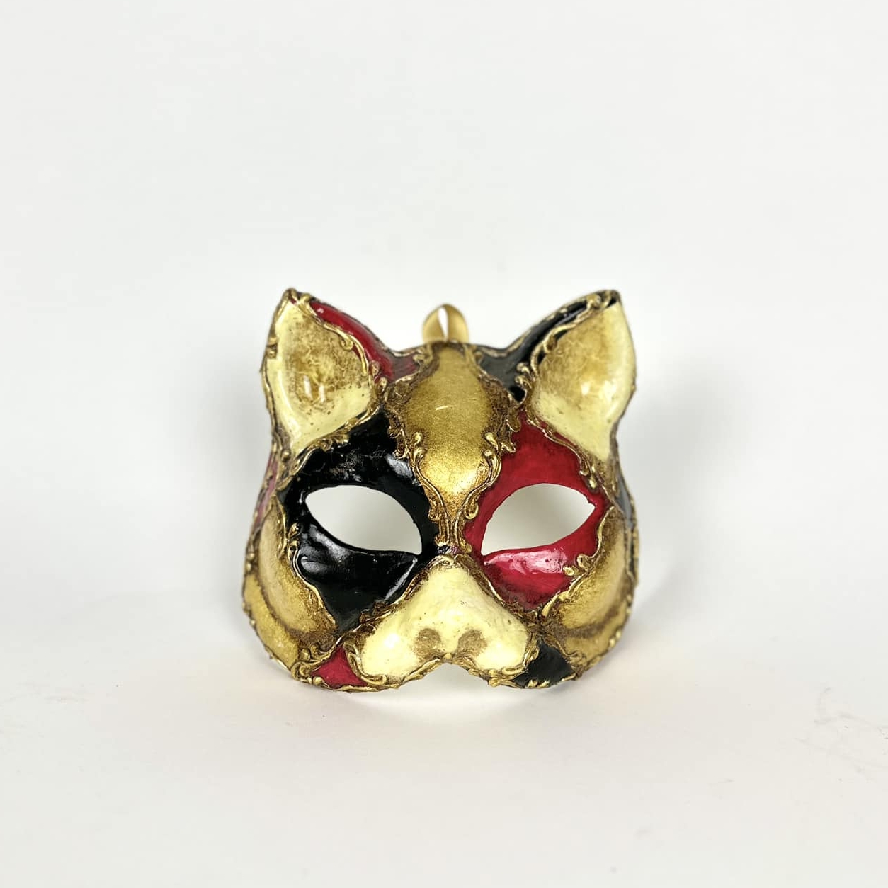 Маска карнавальна венеціанська Кіт