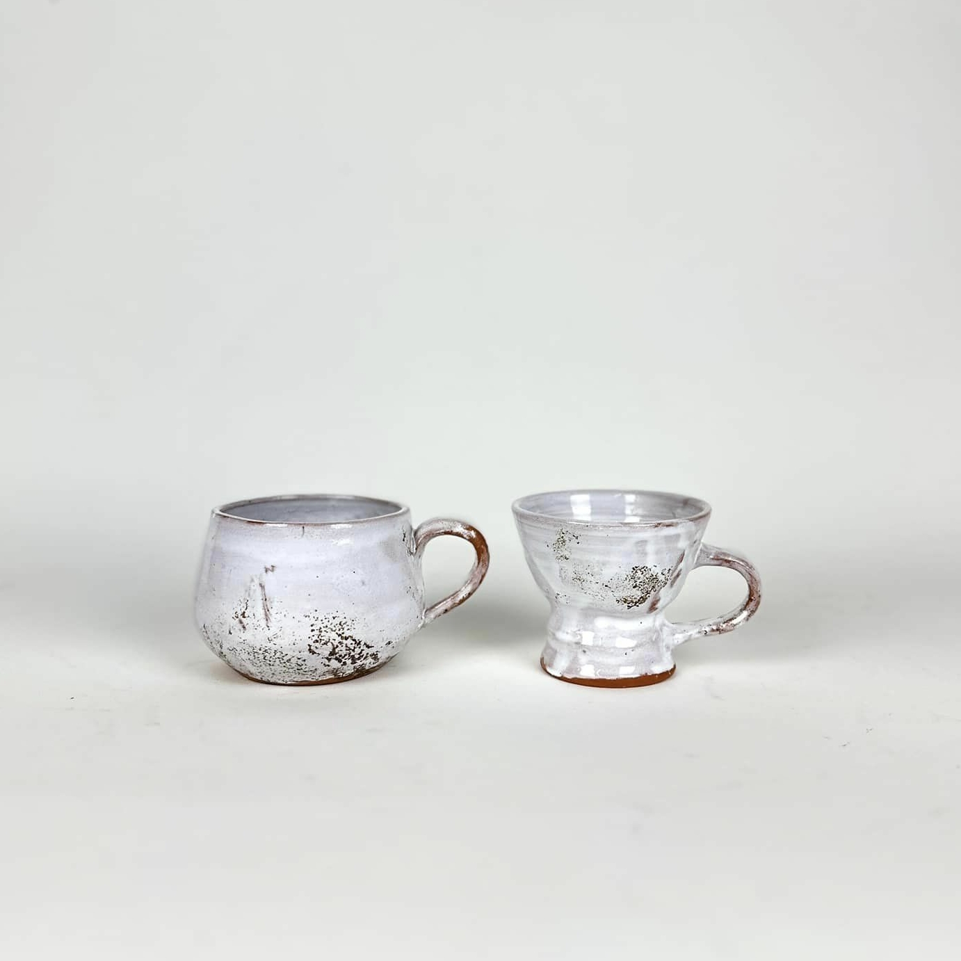 Чашка етно теракота/біла полива EN-162