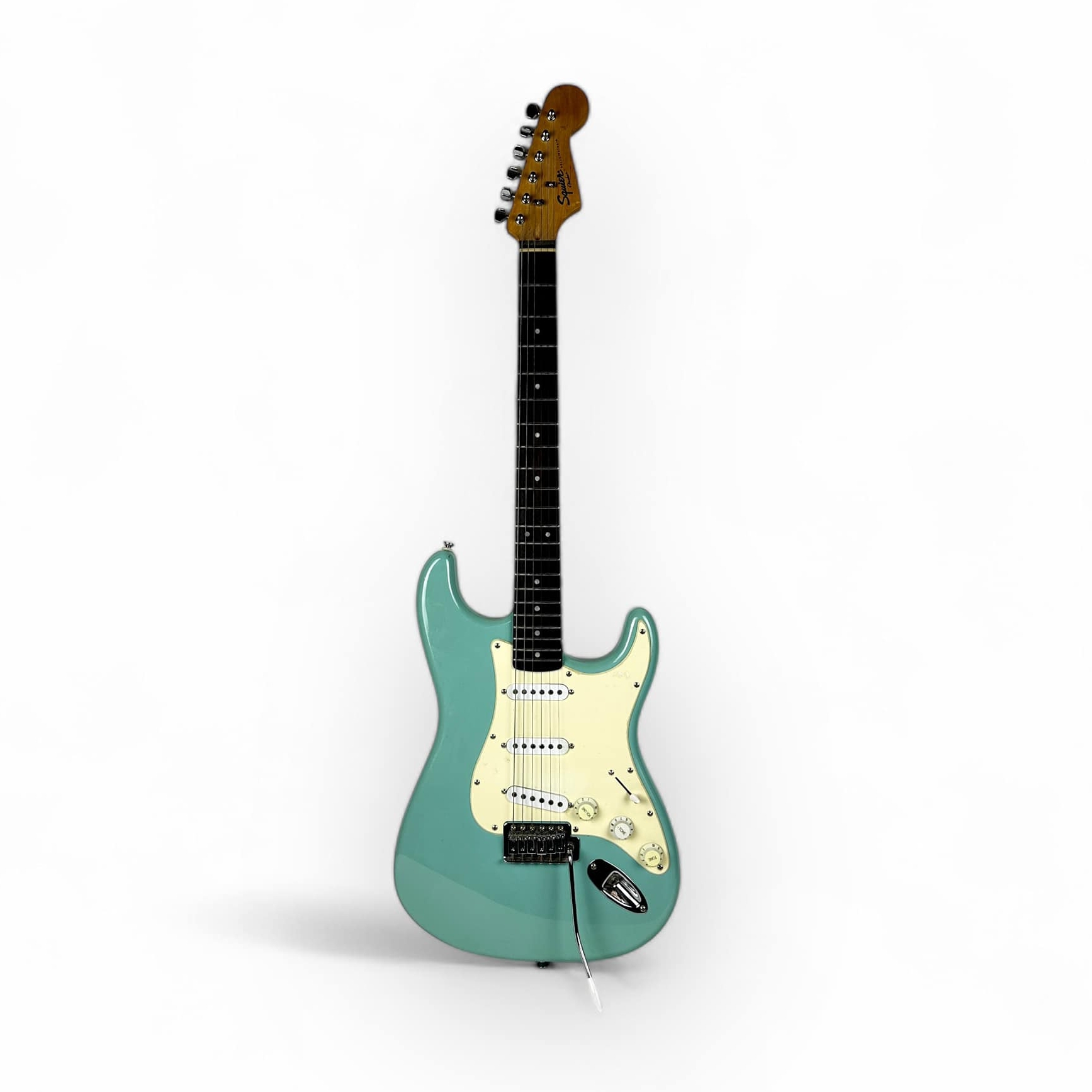 Електрогітара Squier by Fender Stratocaster бірюзова