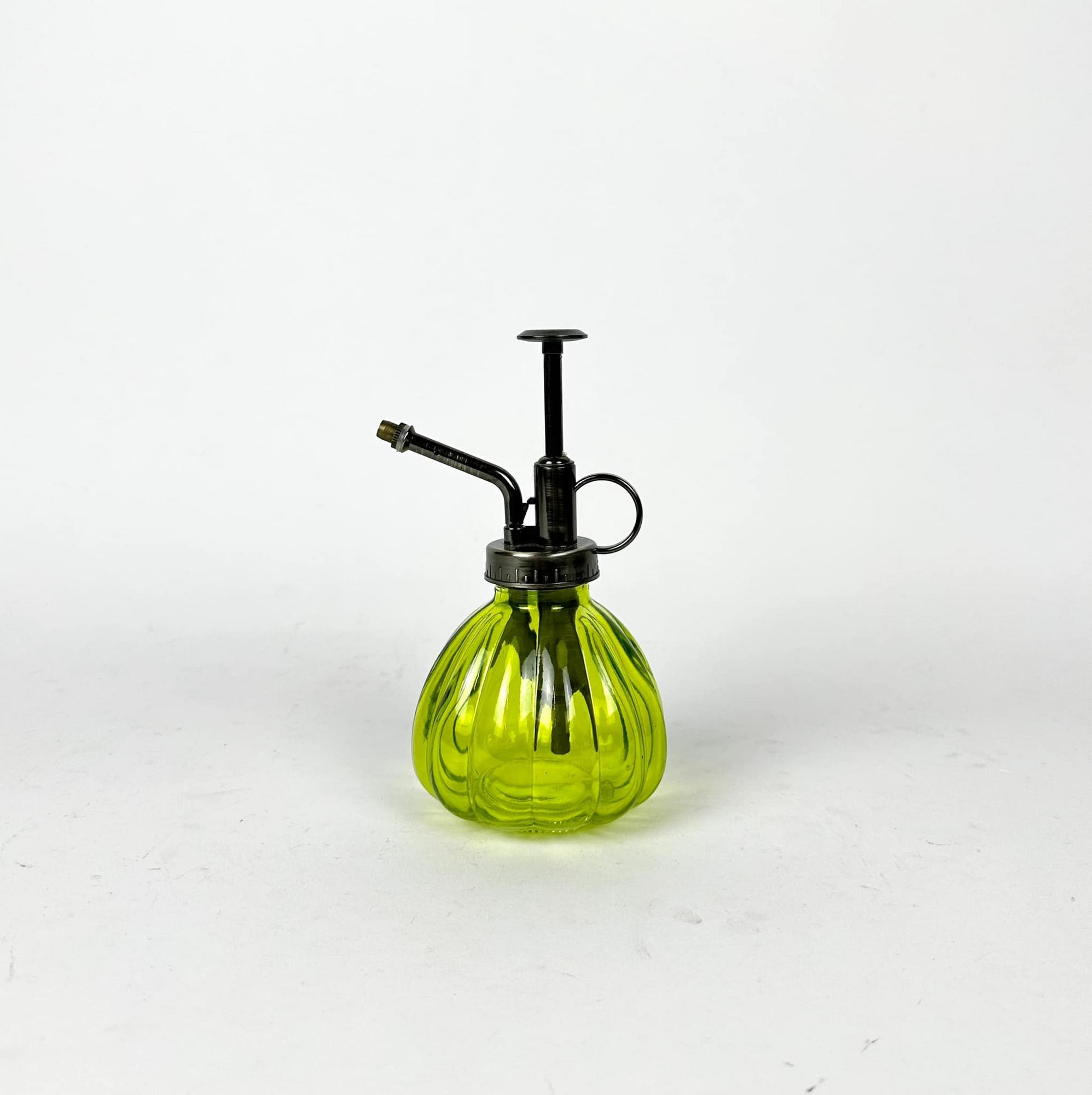 Оприскувач для квітів зелене скло/метал 2