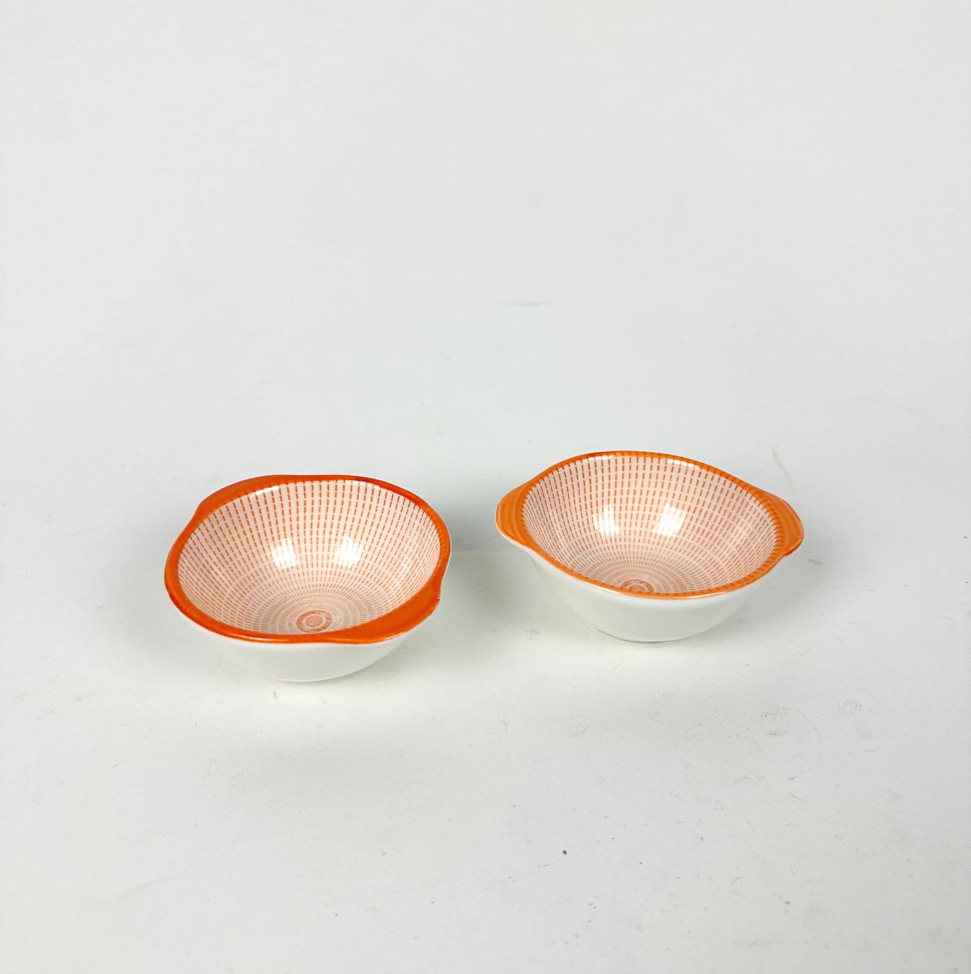 Піала візерунок оранж кераміка PP-262