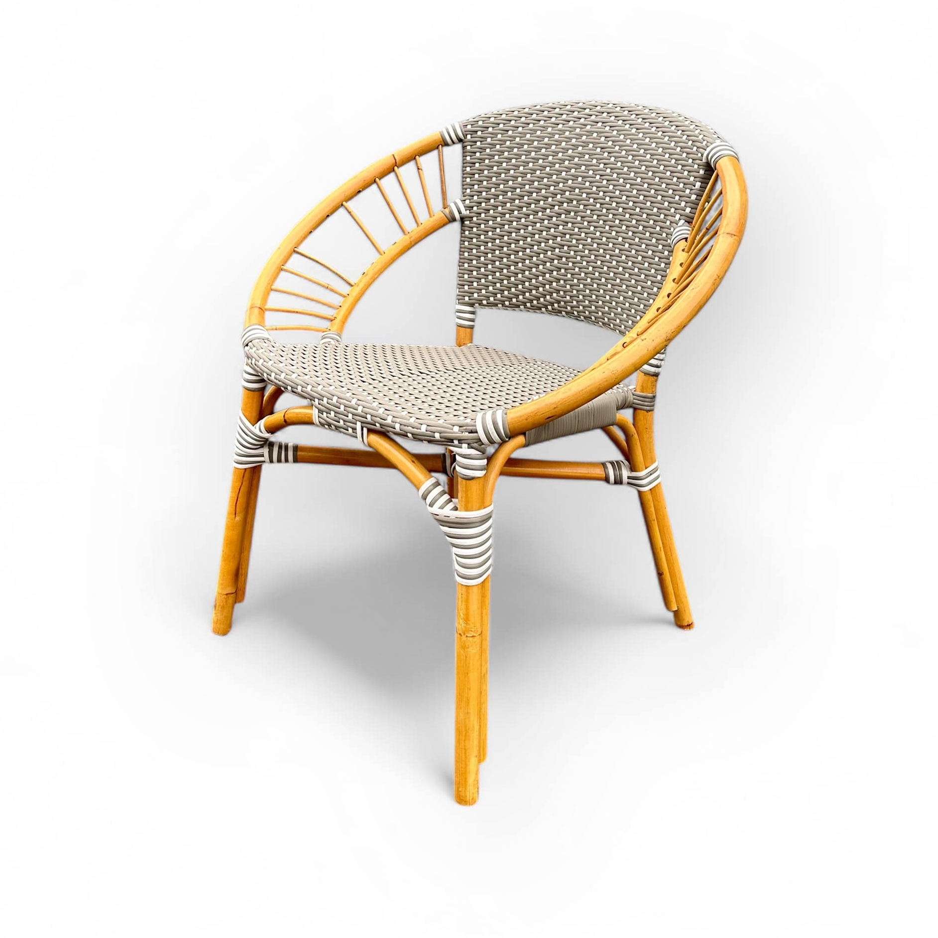 Крісло відпочинкове кругле ротанг CH-176