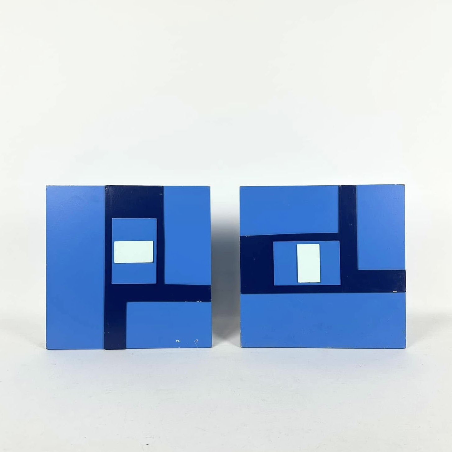 Композиція абстрактна в синіх тонах AR-1124