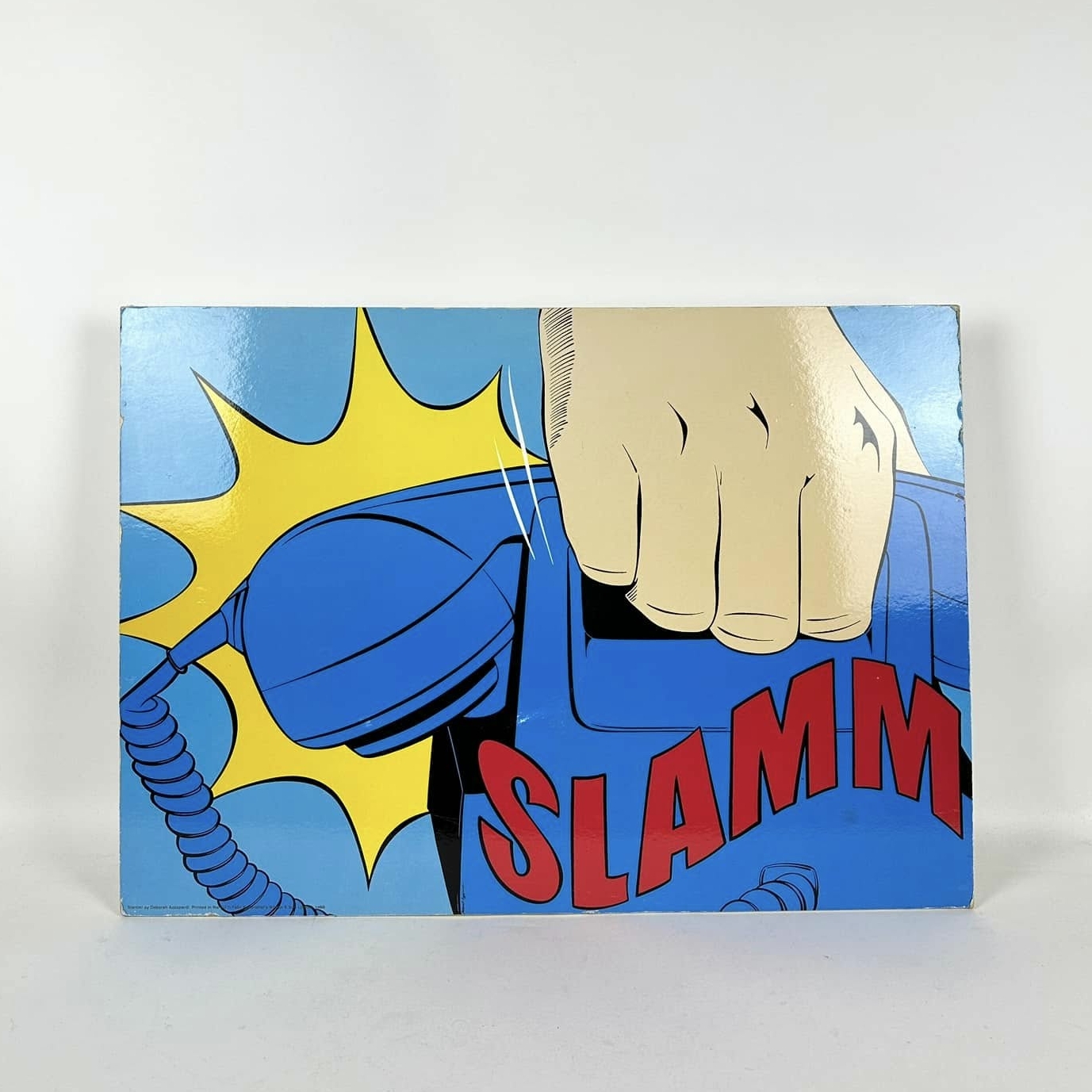 Постер поп-арт Дзвінок AR-1181