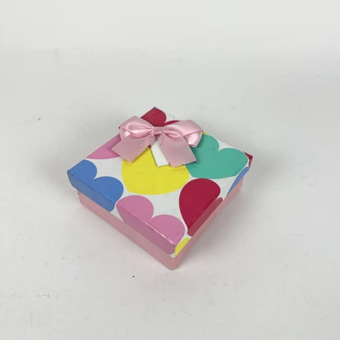 Коробочка подарункова з серцями BX-158