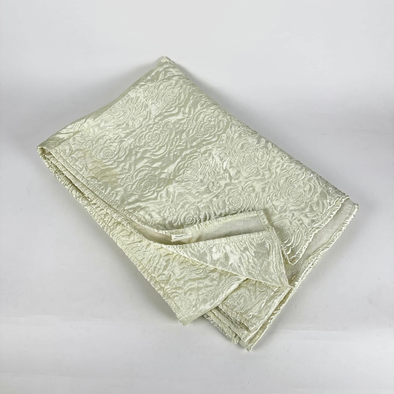 Покривало стьобане атласне ваніль WR-230