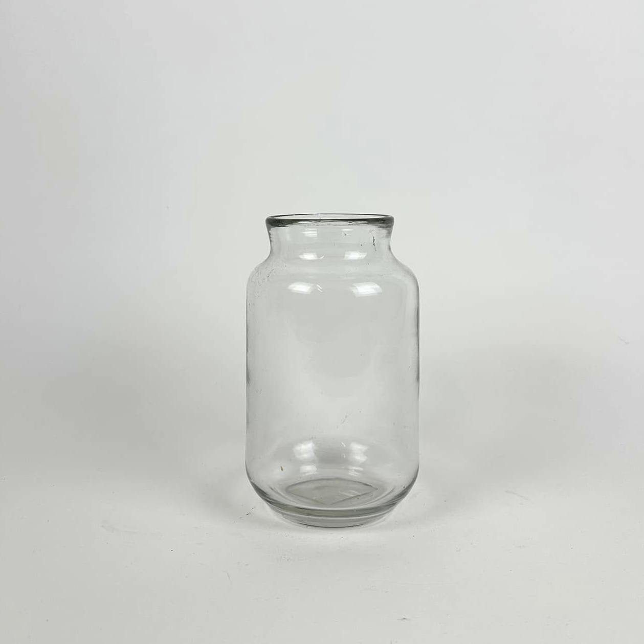 Ваза простої форми прозоре скло VA-554