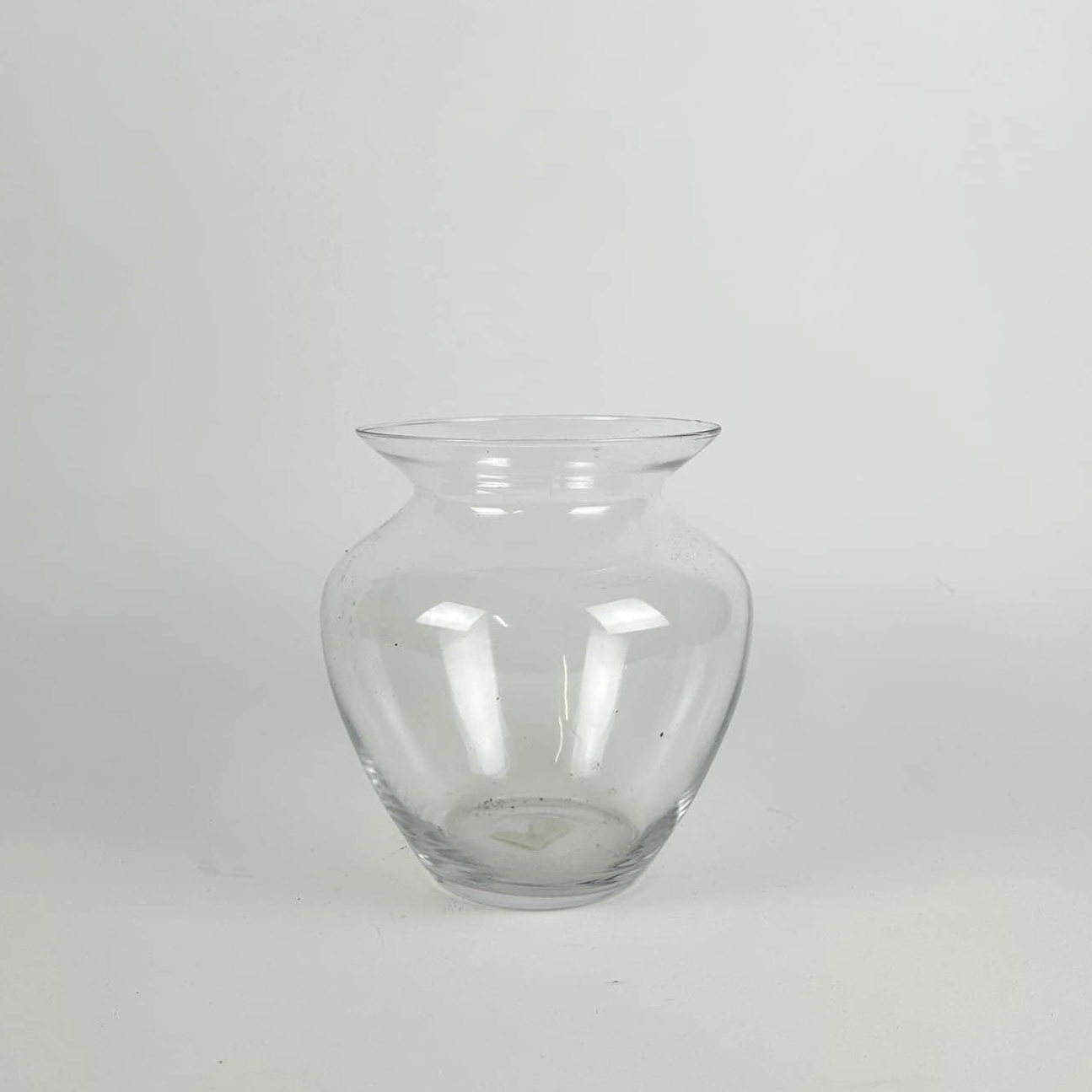 Ваза фігурна прозоре скло VA-559