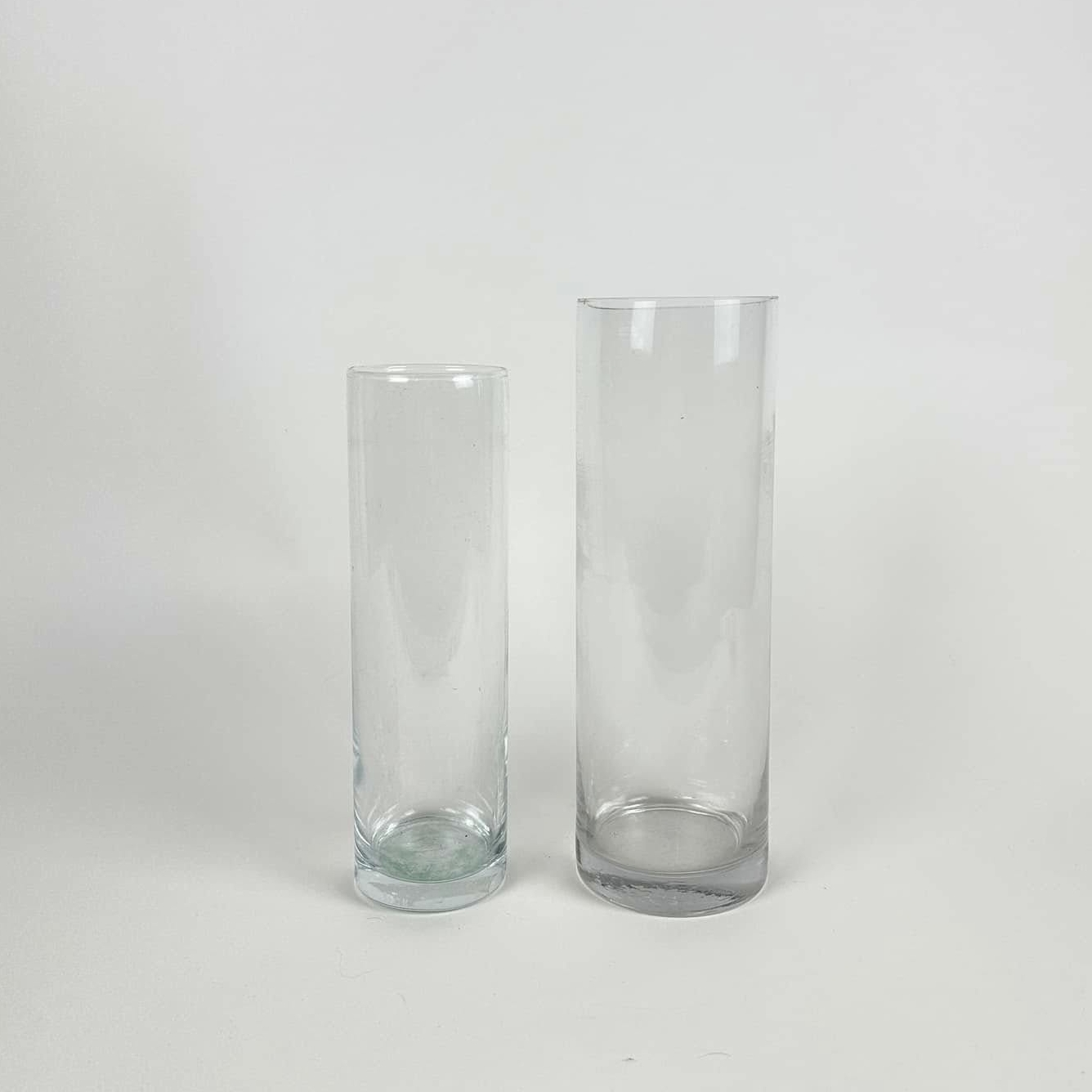 Ваза-циліндр прозоре скло VA-575