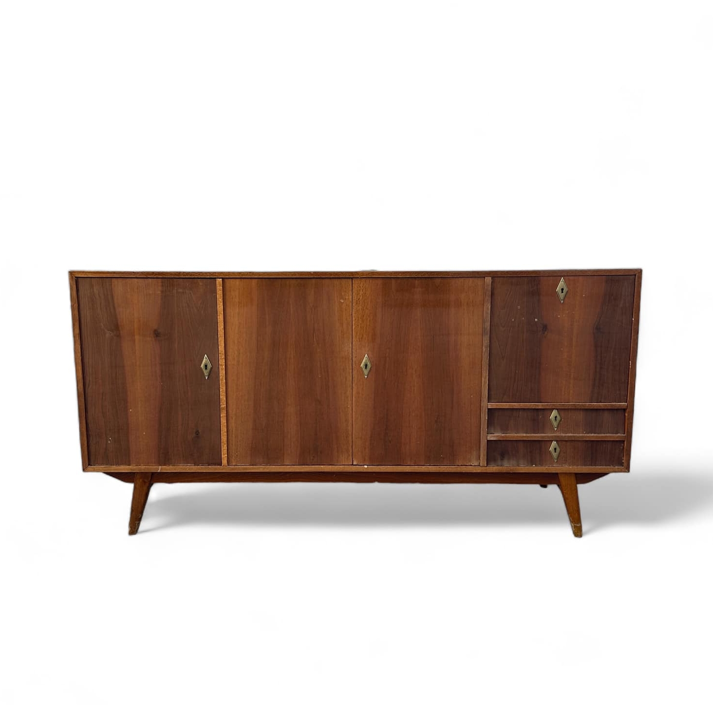 Комод з шухлядками та дверцятами т-дерево вінтаж CB-106