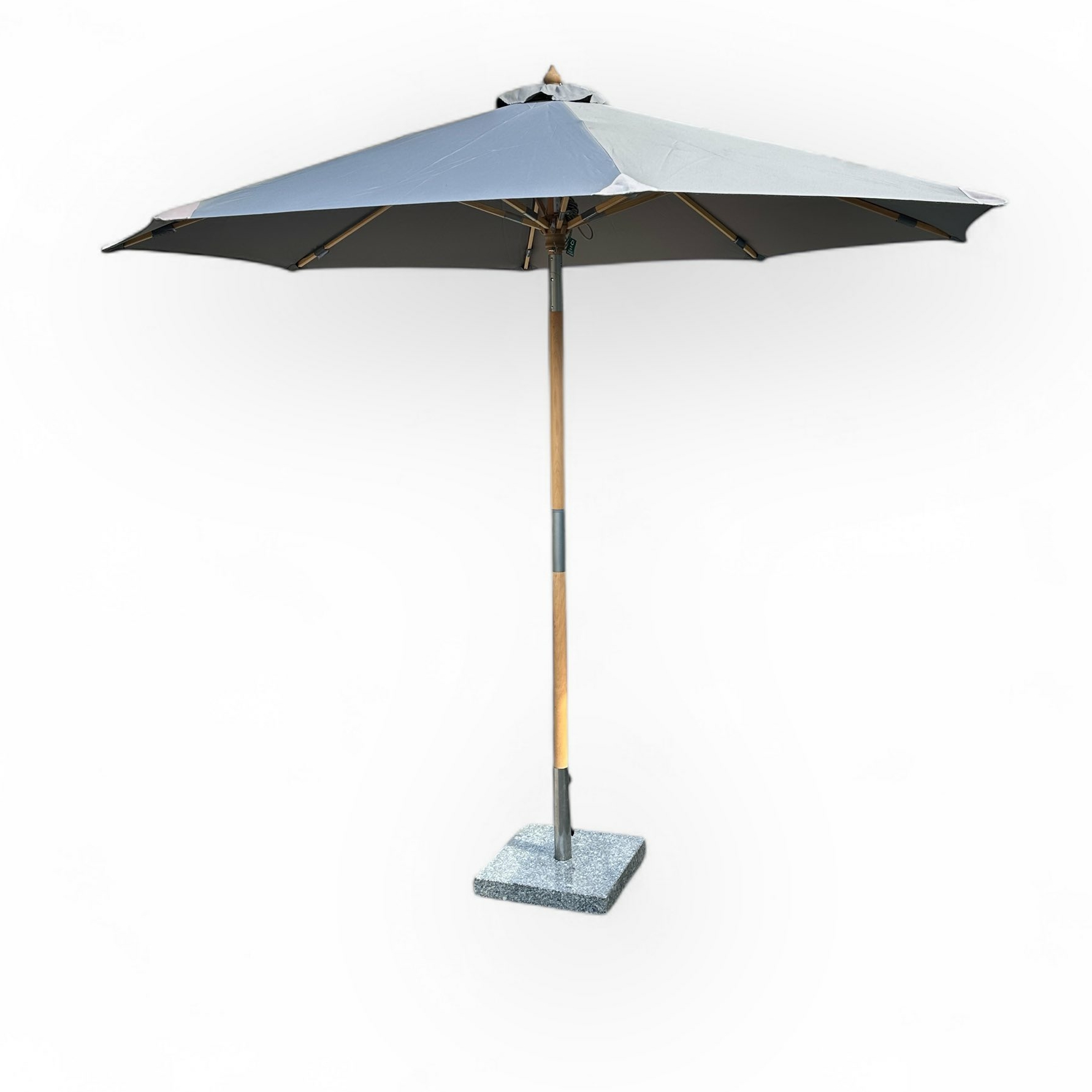 Парасоль від сонця сірий великий UM-014