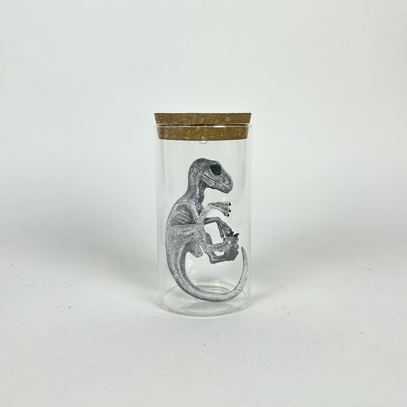Динозавр у скляній банці з LED-підсвіткою SK-031