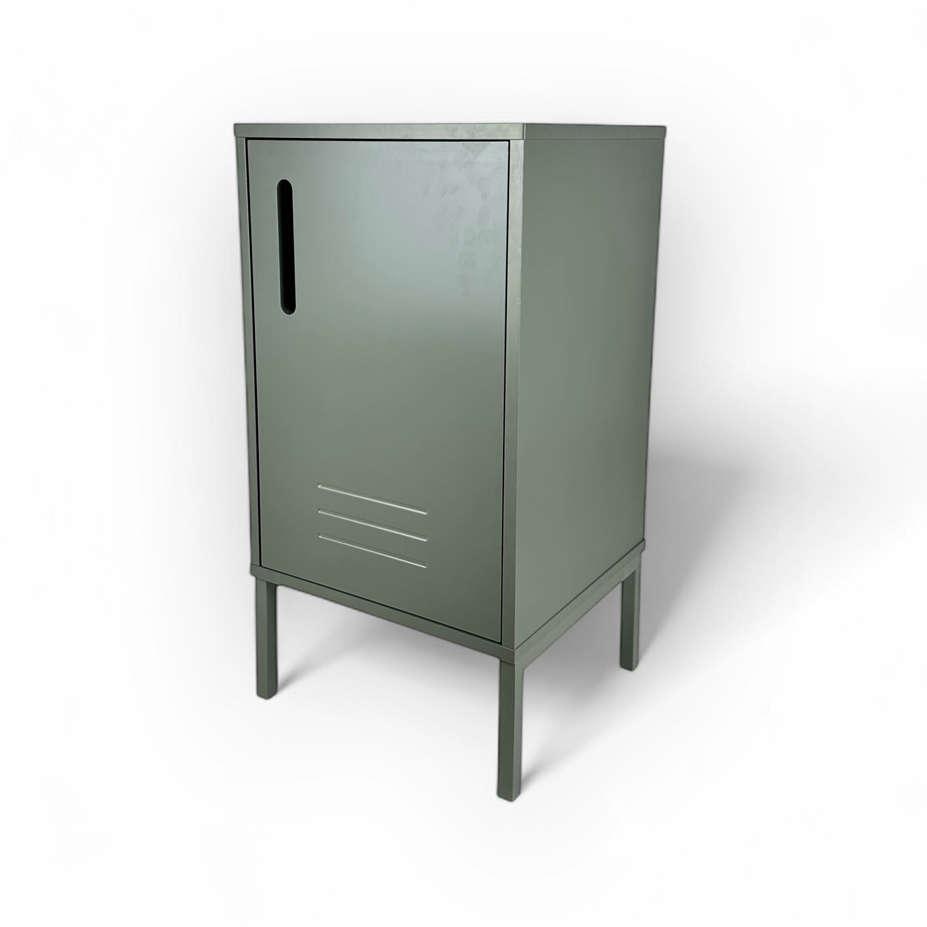 Тумба сіро-зелена мдф CB-107