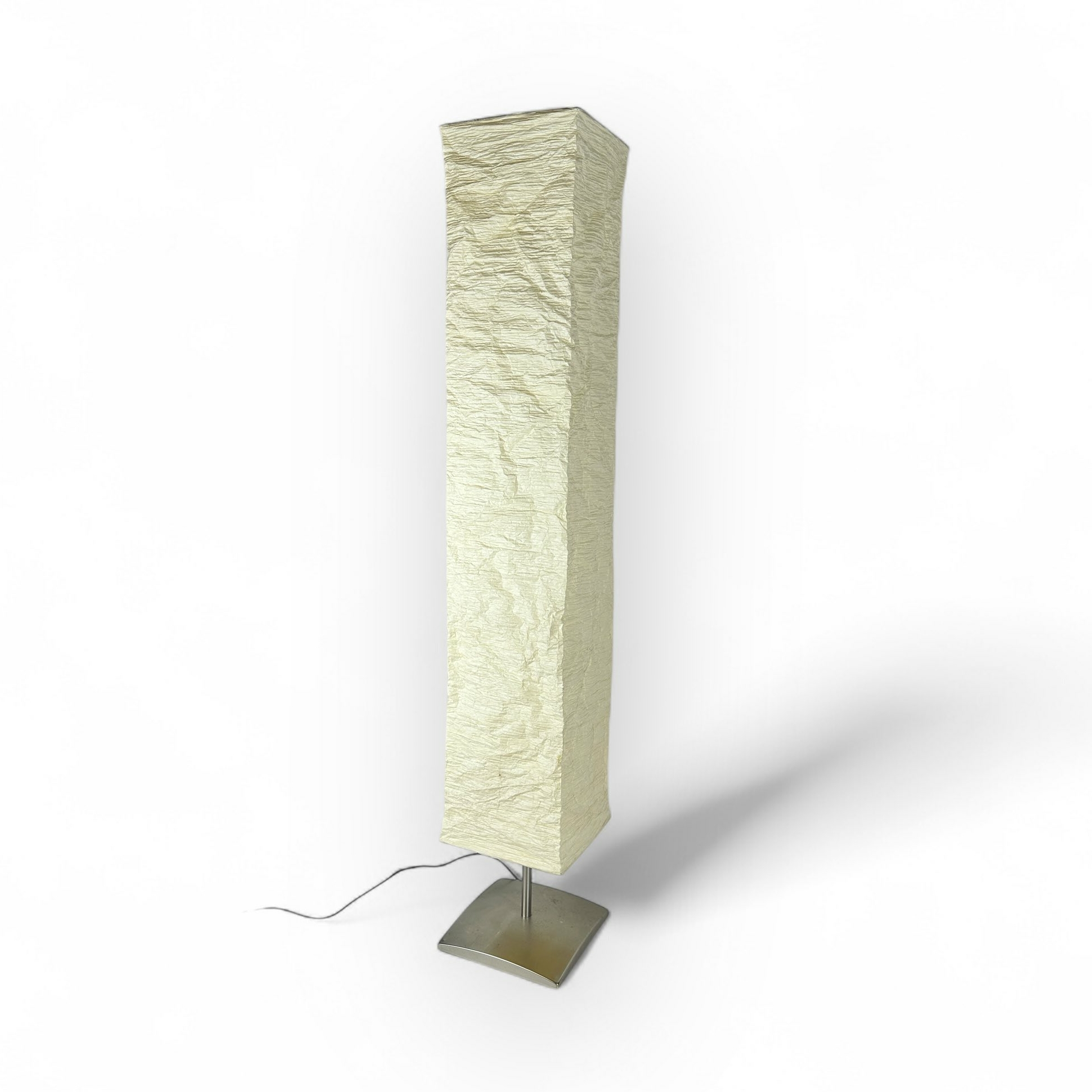 Торшер прямокутний метал/паперовий абажур LF-112