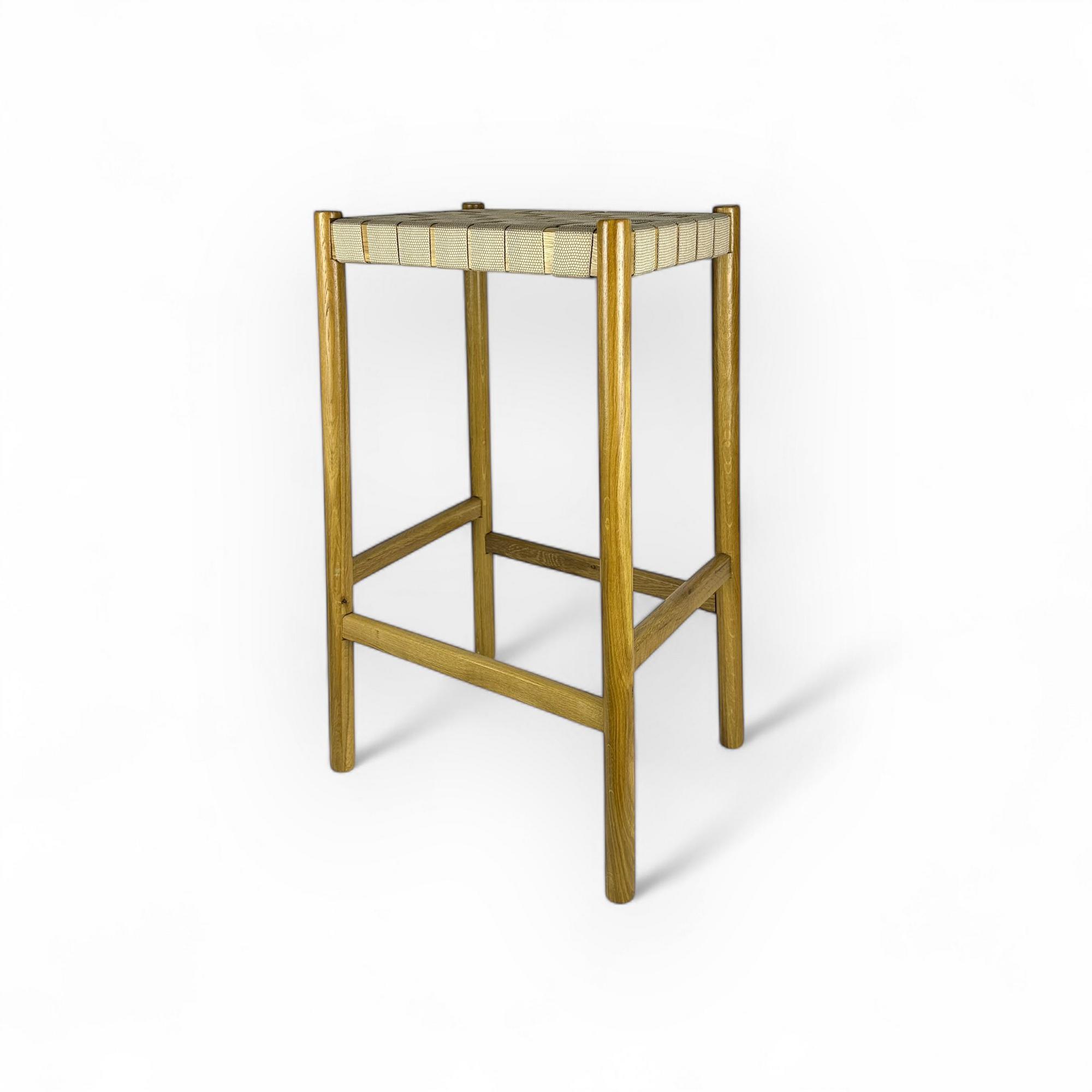 Стілець барний св-дерево/текстиль ST-172