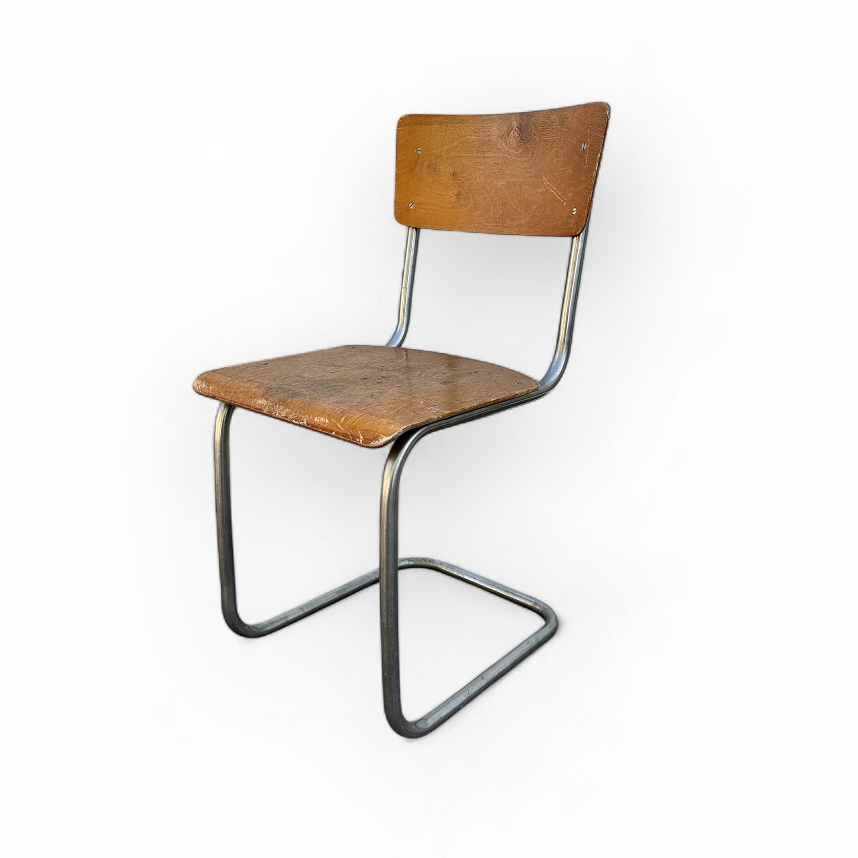 Стілець консольний метал/фанера вінтаж ST-173