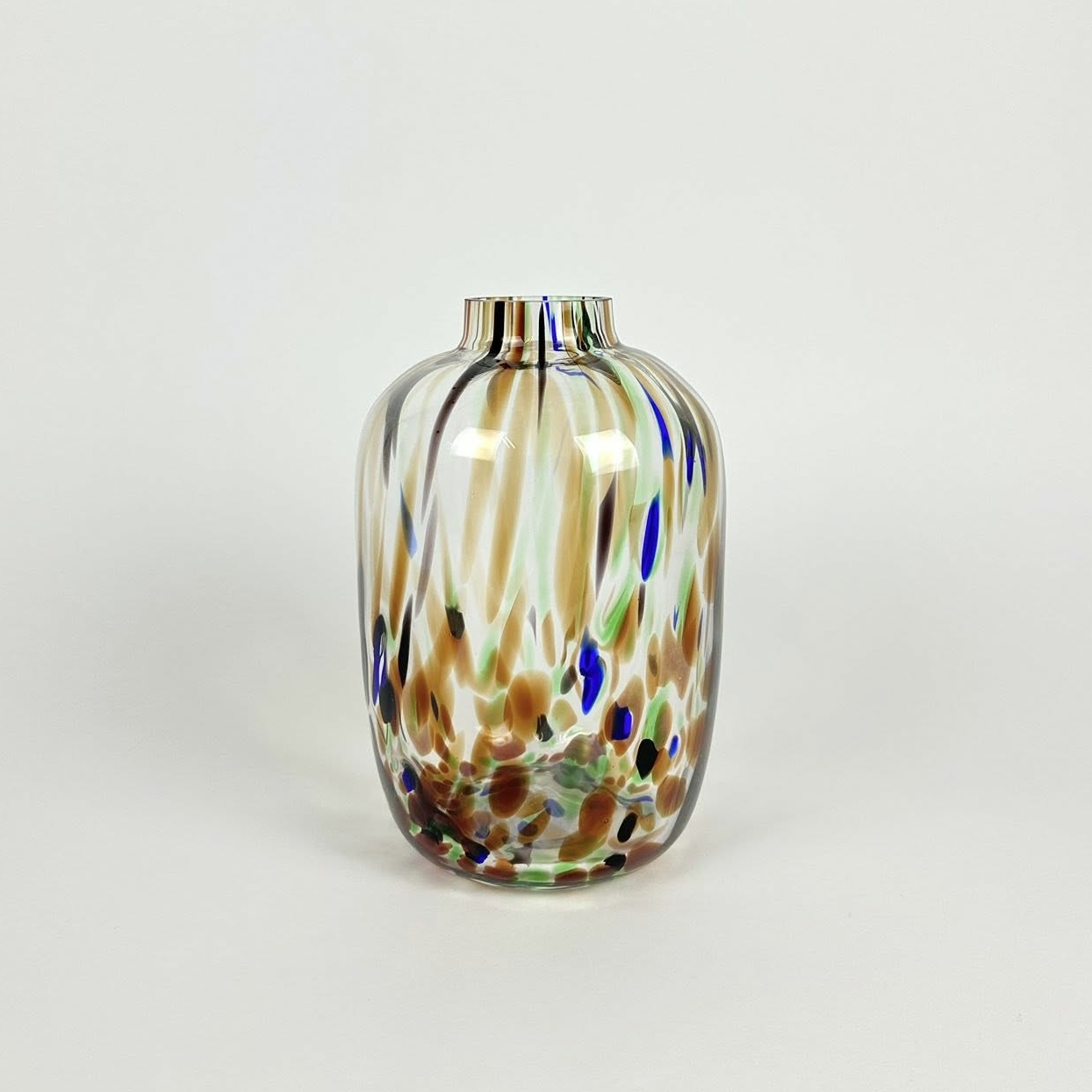 Ваза мультиколор скло VA-595