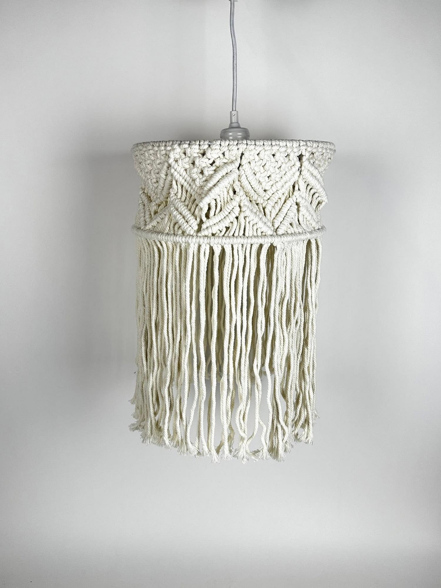 Декор / абажур підвісний макраме DE-681