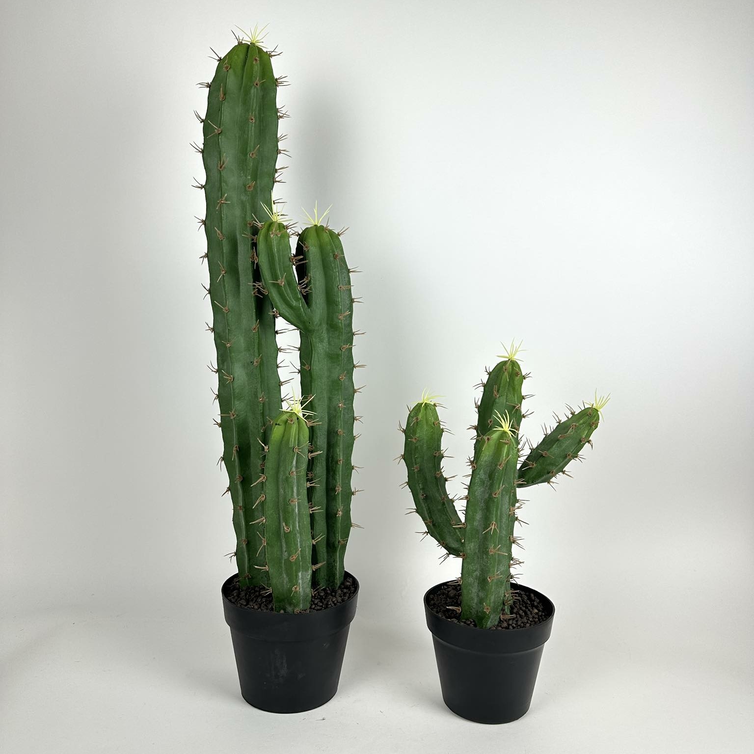 Кактус штучний в чорному вазоні FW-285