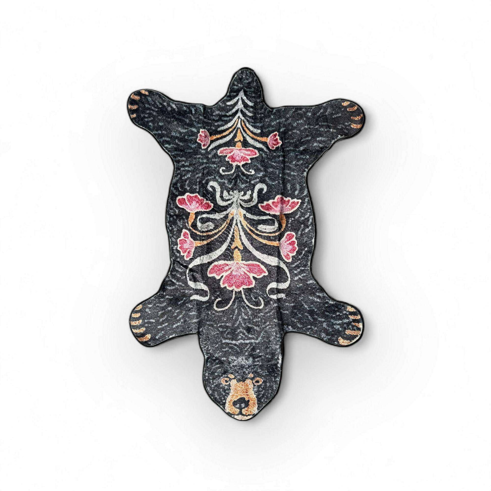 Килим фігурний тонкий (1,16 м х 0,78 м) Ведмідь CT-261