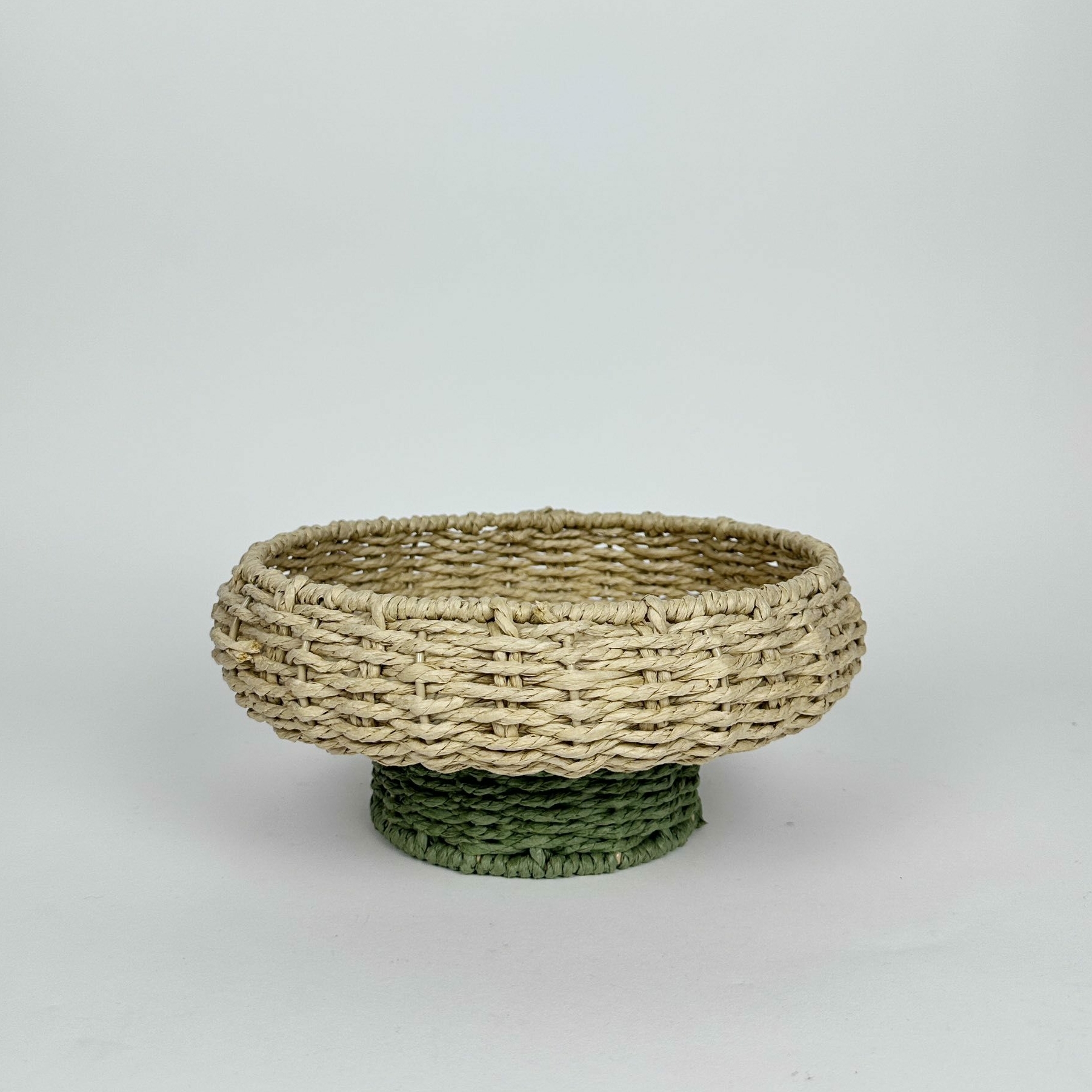 Кошик-ваза для фруктів плетений очерет BA-178