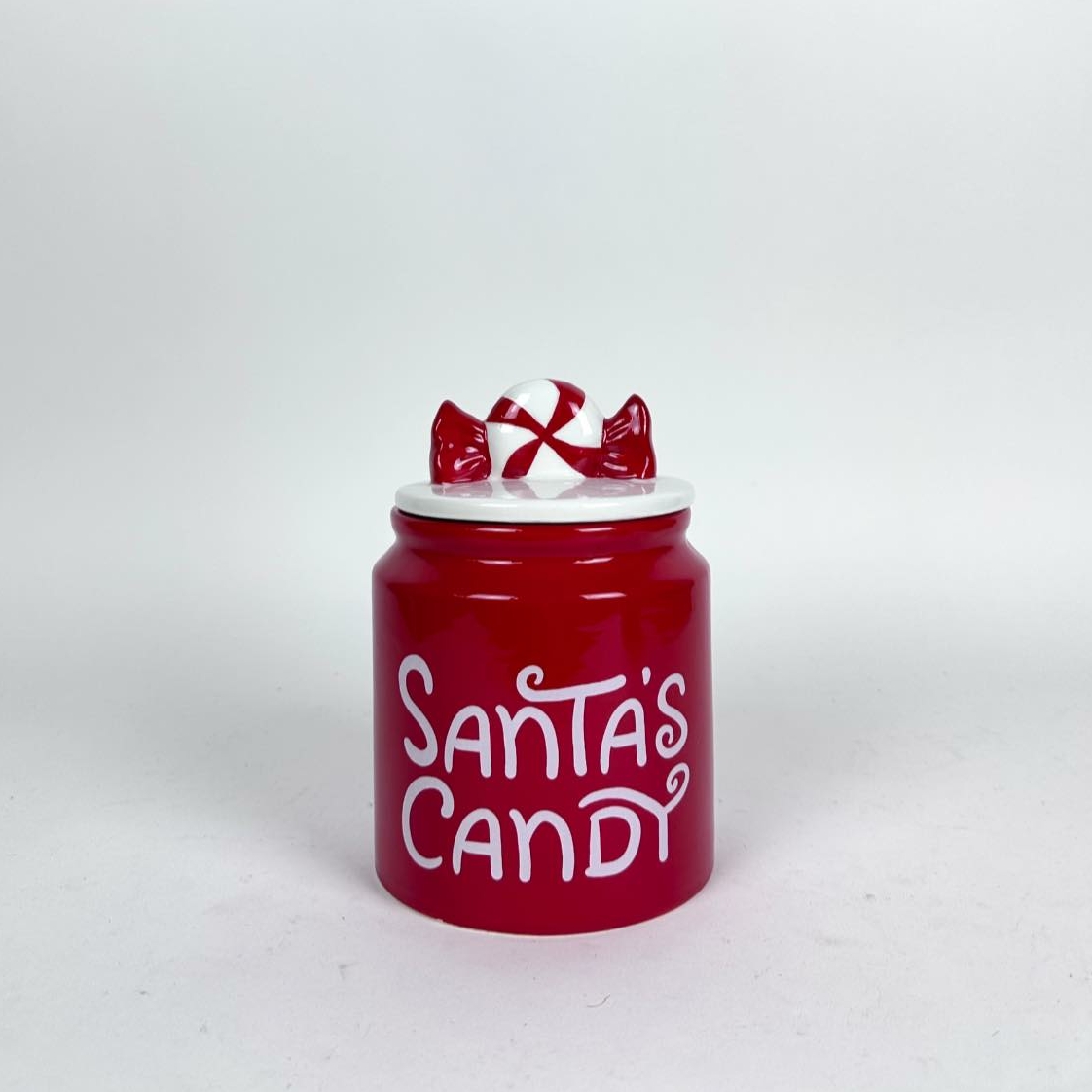 Банка для різдвяних солодощів кераміка FP-052