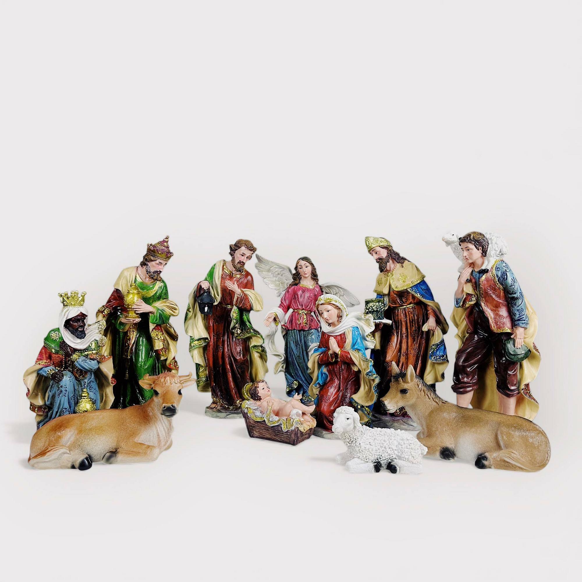 Комплект фігурок для вертепу полістоун DE-699