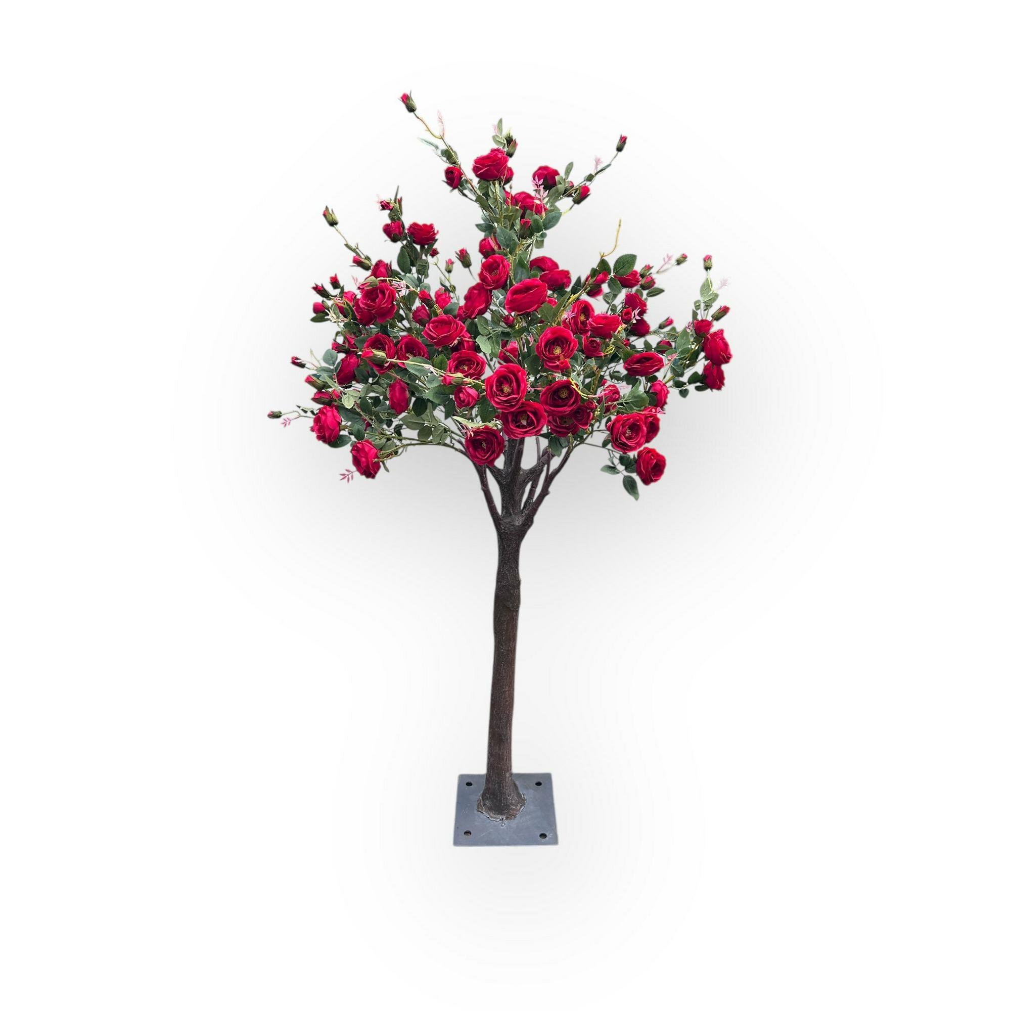 Дерево Троянда т-червона штучна FW-298