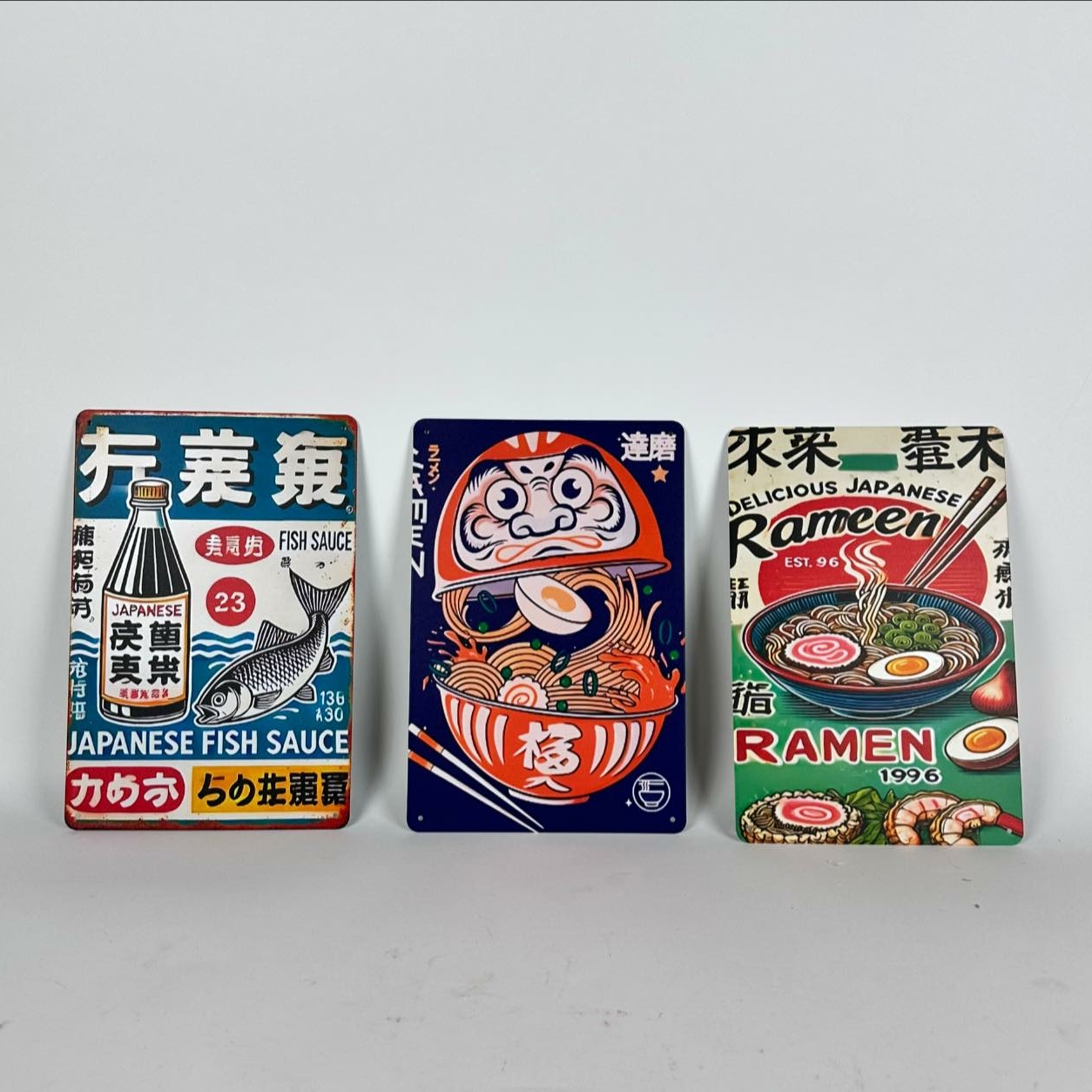 Картинка-табличка для фудкорту японська їжа 1 метал AR-1226