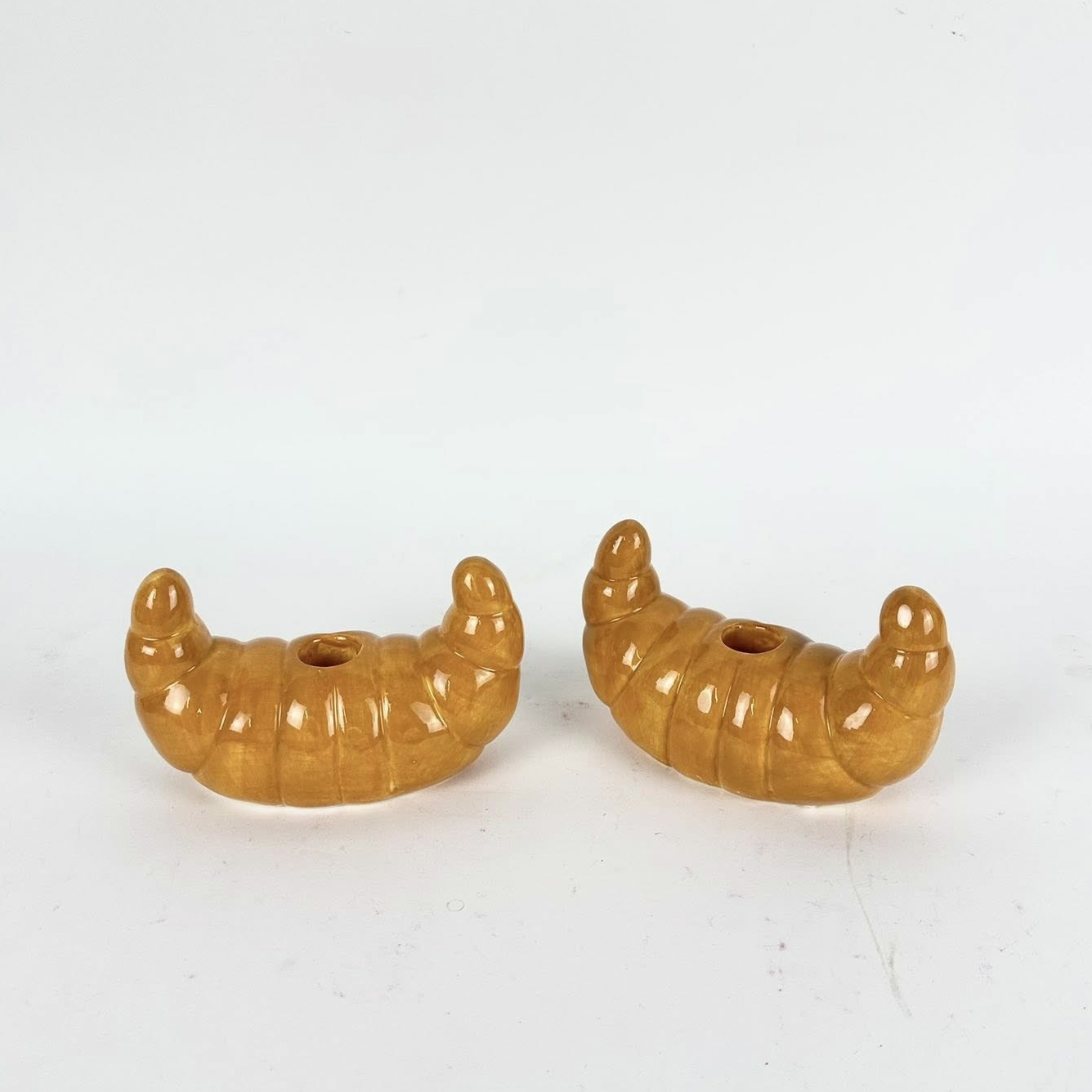 Підсвічник для 1 свічки Круасан кераміка CA-213