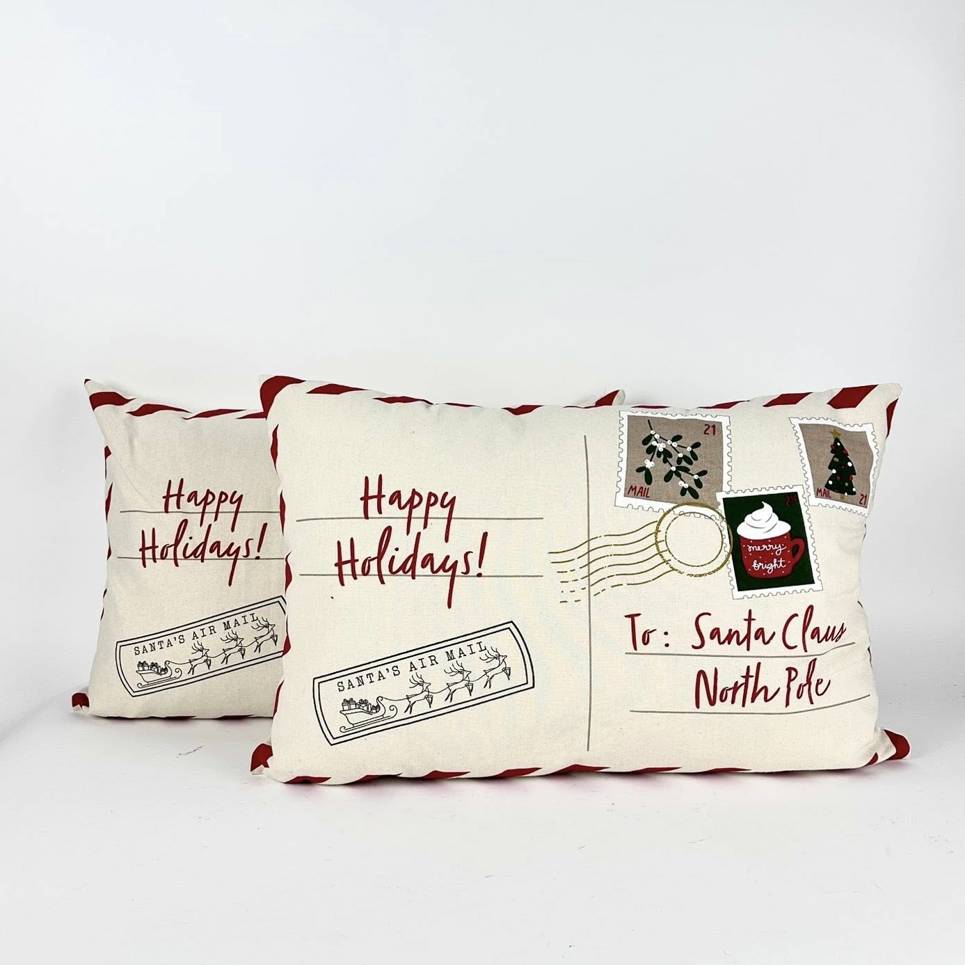 Подушка декоративна Новорічний лист PW-501