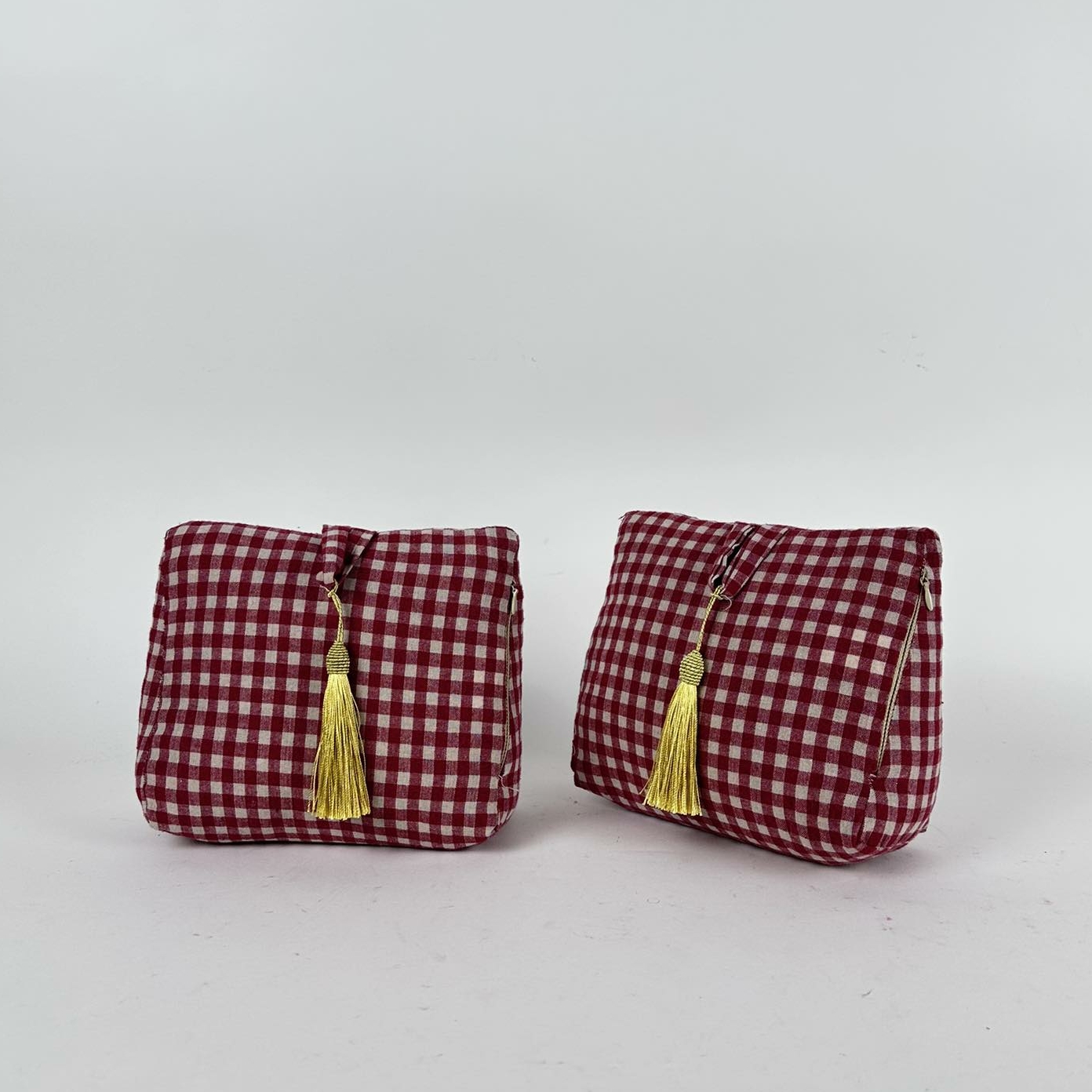 Стопер для дверей червона клітинка