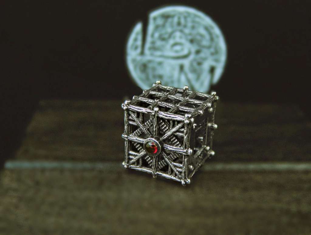 БУСИНЫ|BEADS > Ведьмин дом - подвеска с гранатом | Witch house - pendant  with garnet купить в интернет-магазине