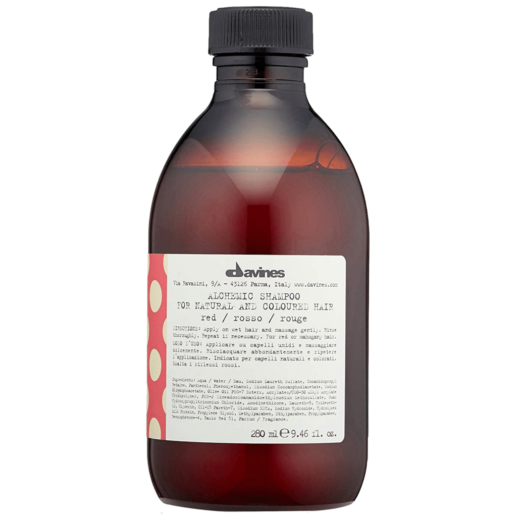 Оттеночный шампунь алхмик, красный