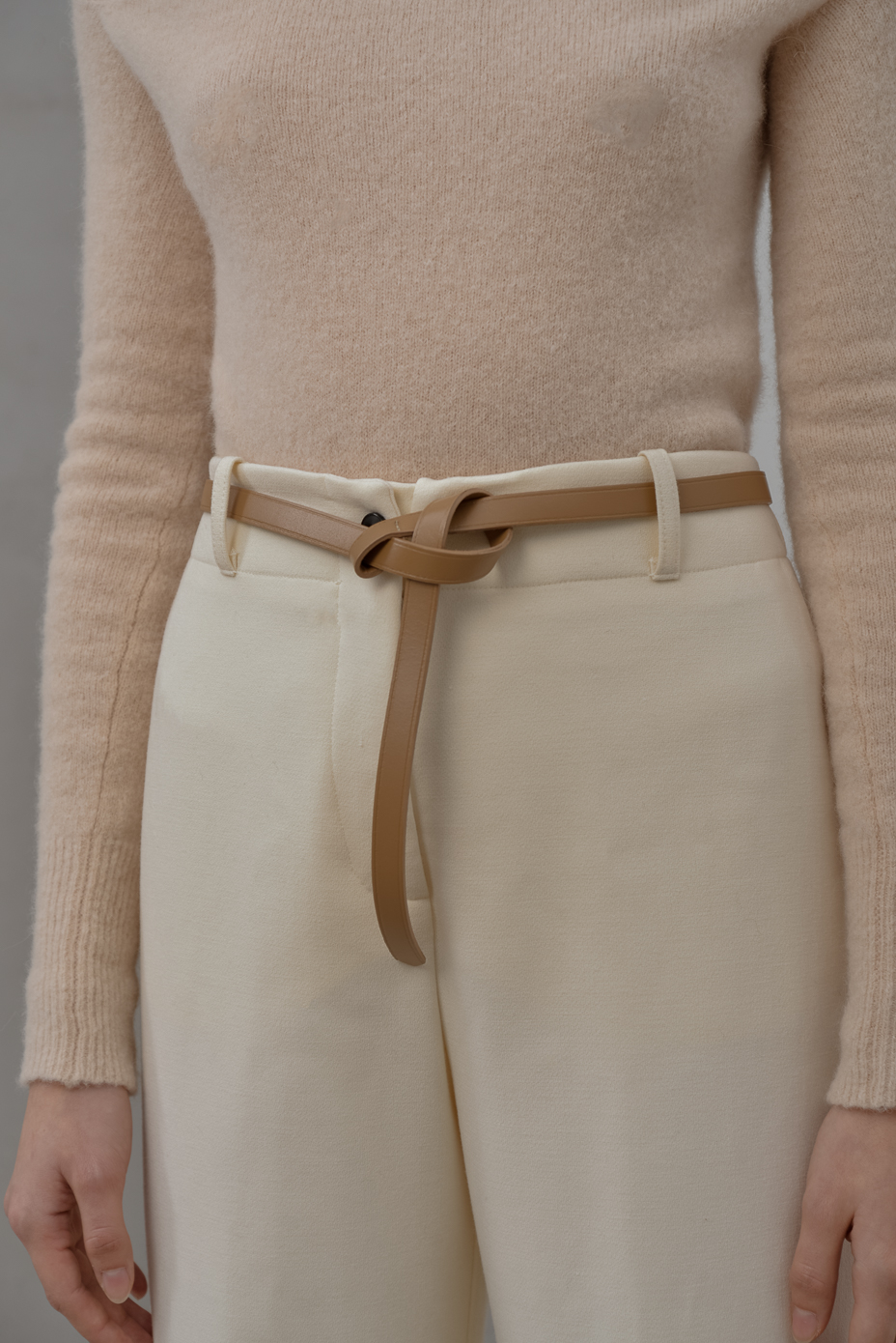 JUCCA Ремень-лента из матовой кожи. LAST SIZE: М