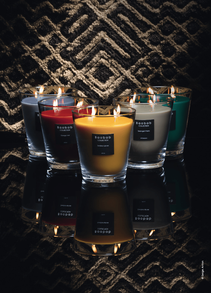 BAOBAB Свеча ароматическая Masaai Spirit из коллекции All Seasons: амбра, душистый перец