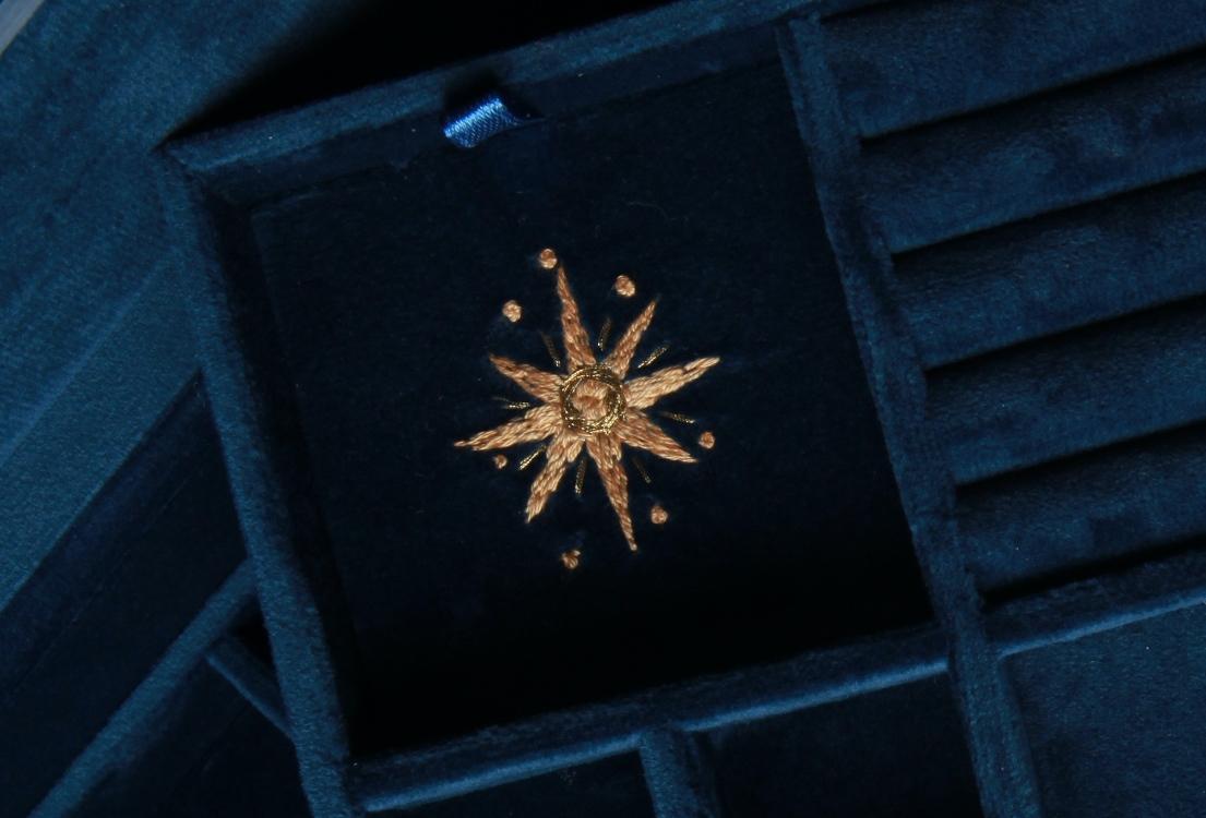 SITIS Шкатулка для украшений Navy, одноуровневая