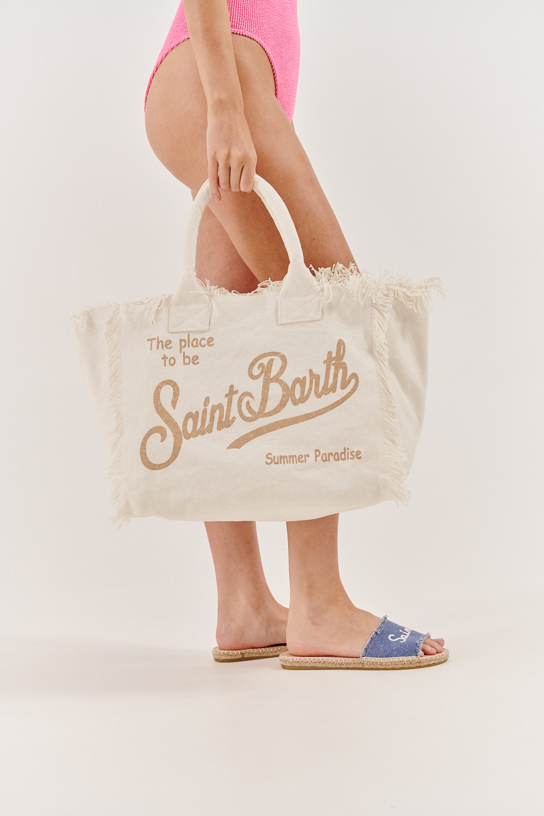 MC2 Saint Barth Сумка VANITY из хлопка канвас