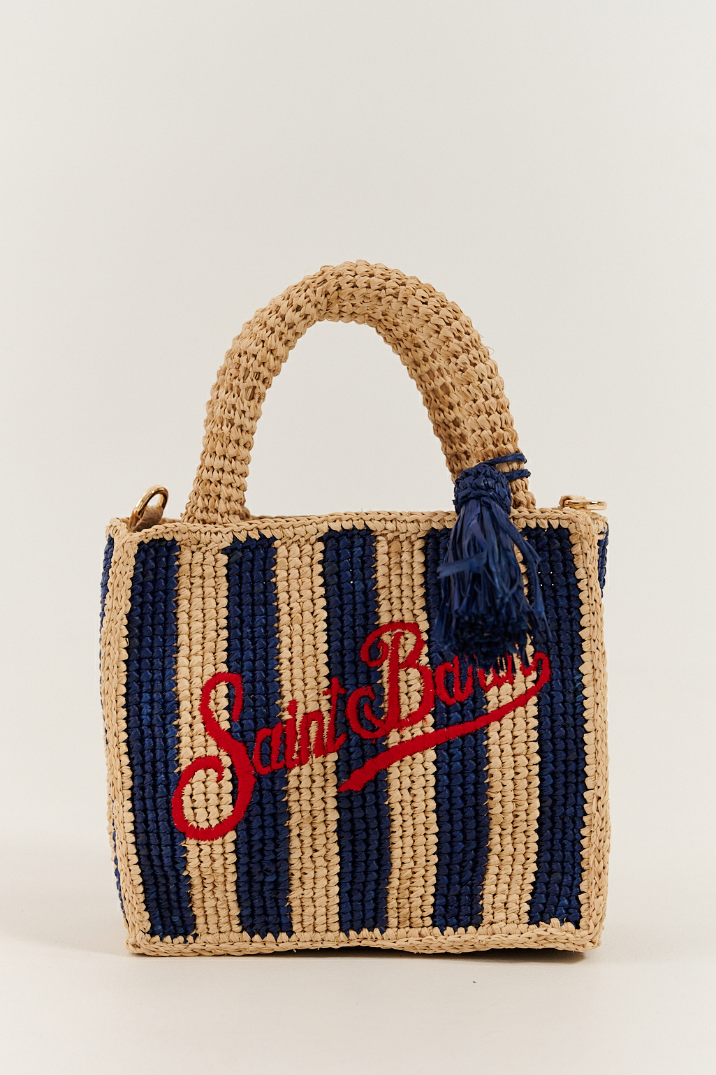 MC2SaintBarth Сумка VANITY mini из плетеной рафии
