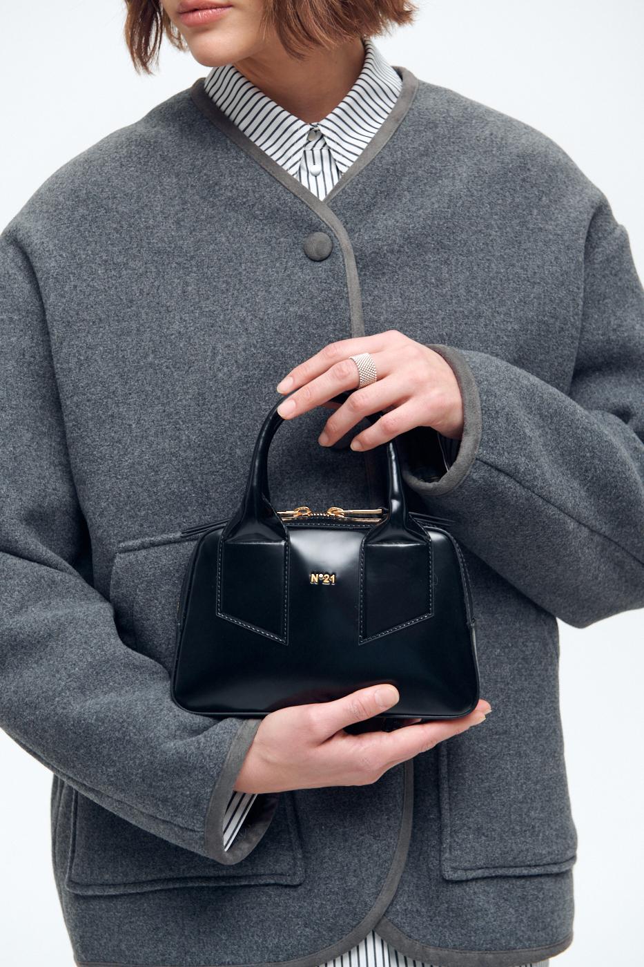 N21 Сумка Bauletto mini из премиальной кожи теленка
