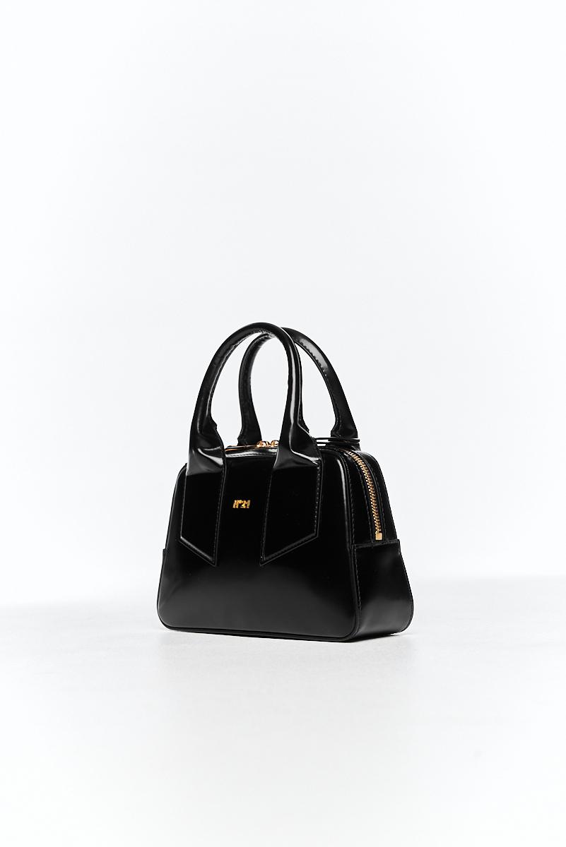 N21 Сумка Bauletto mini из премиальной кожи теленка