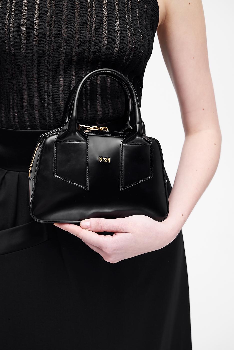 N21 Сумка Bauletto mini из премиальной кожи теленка