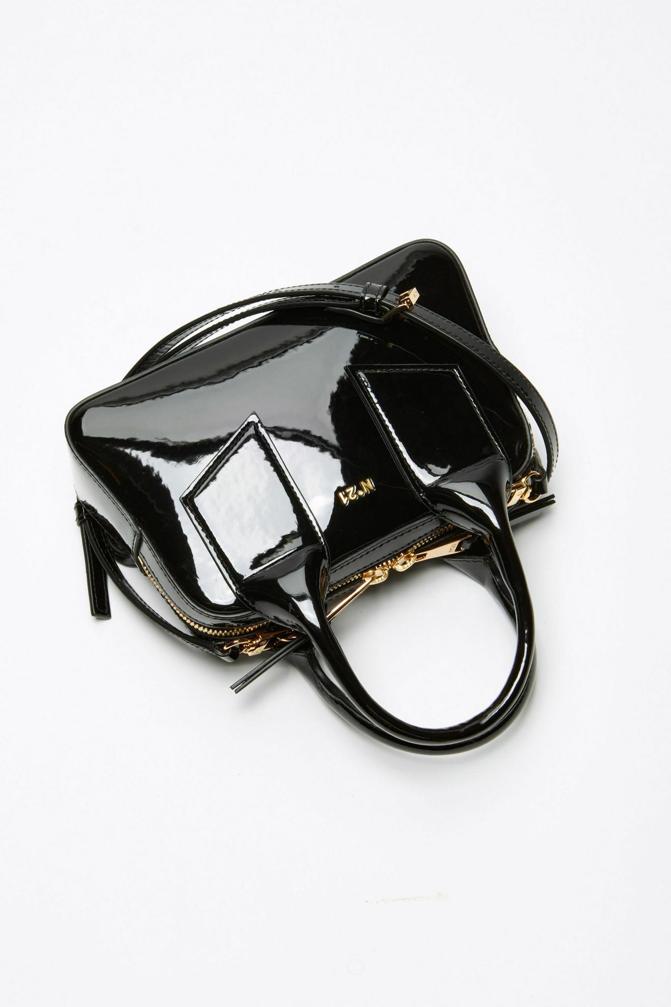 N21 Сумка Bauletto mini из премиальной кожи теленка
