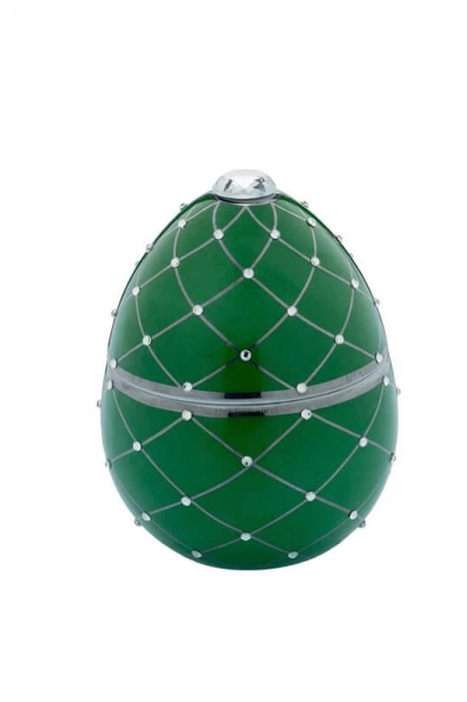 LADENAC Milano Свеча Bois de Russie Green Silver Stripes