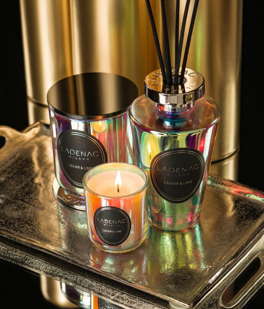 LADENAC Milano Диффузор Urban senses Holographic Caviar lime