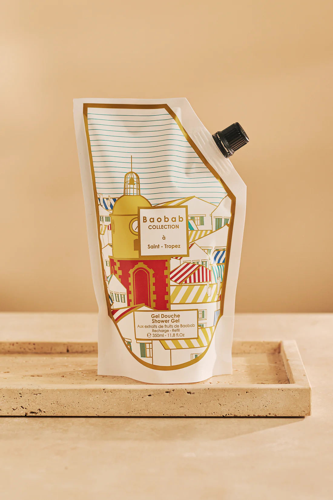 BAOBAB Рефилл, Гель для душа Saint-Tropez из коллекции Body Wellness: мята, тимьян, базилик, розмарин, черная смородина