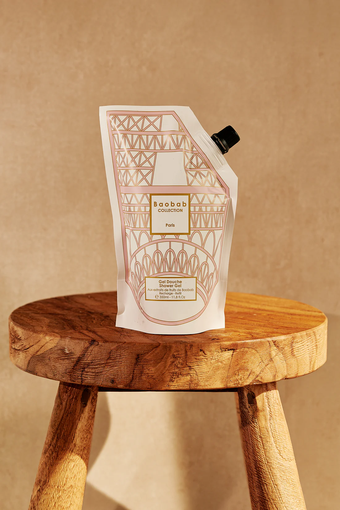 BAOBAB Рефилл, Гель для душа Paris из коллекции Body Wellness: тюльпан, липа, каштан